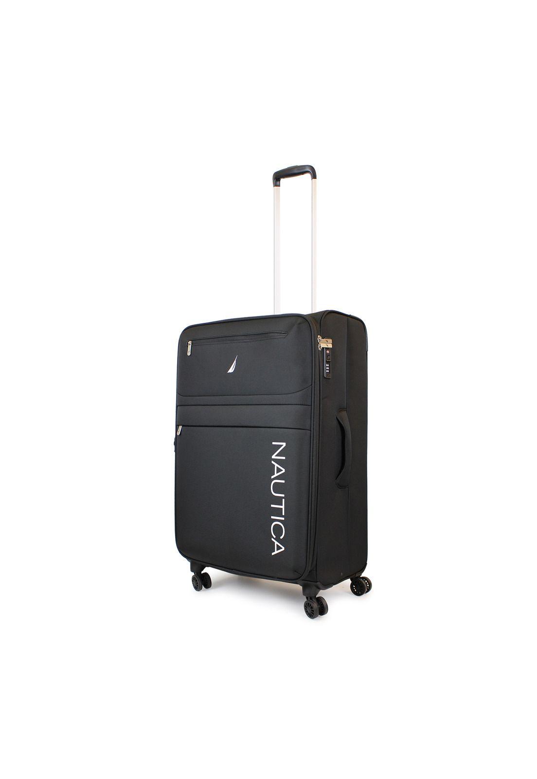 Maleta de tela mediana Nautica Munich 20kg negra-6