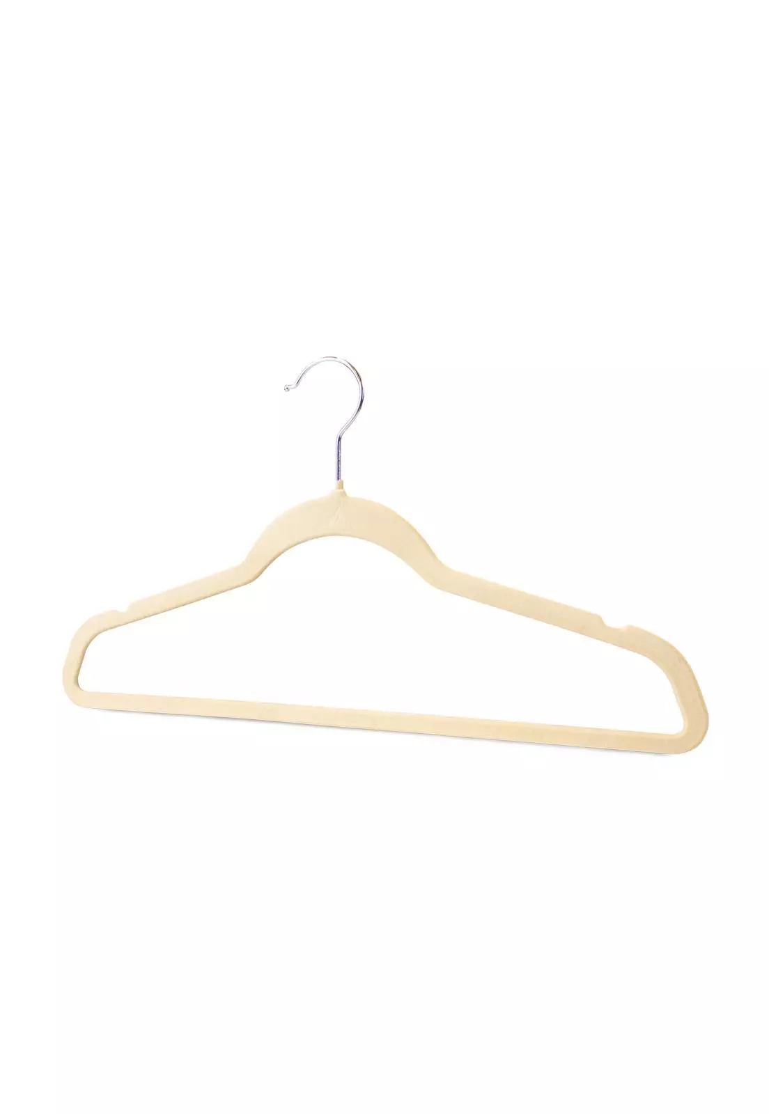 Colgadores de Ropa Pack 50 beige Antideslizante Nautica Home-2