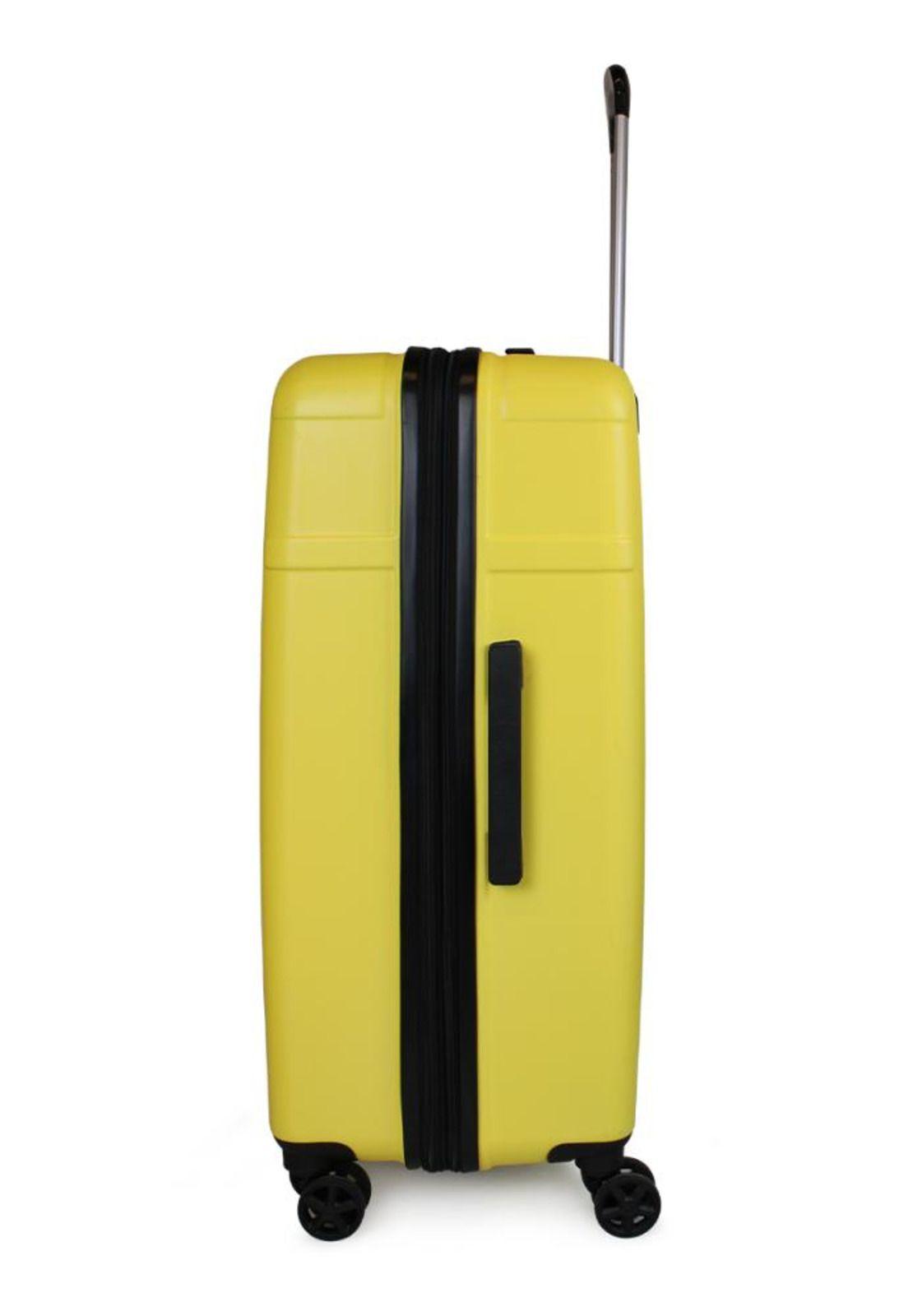 Pack 2 maletas Expression S de cabina 10kg + grande 23kg amarilla Calvin Klein-7
