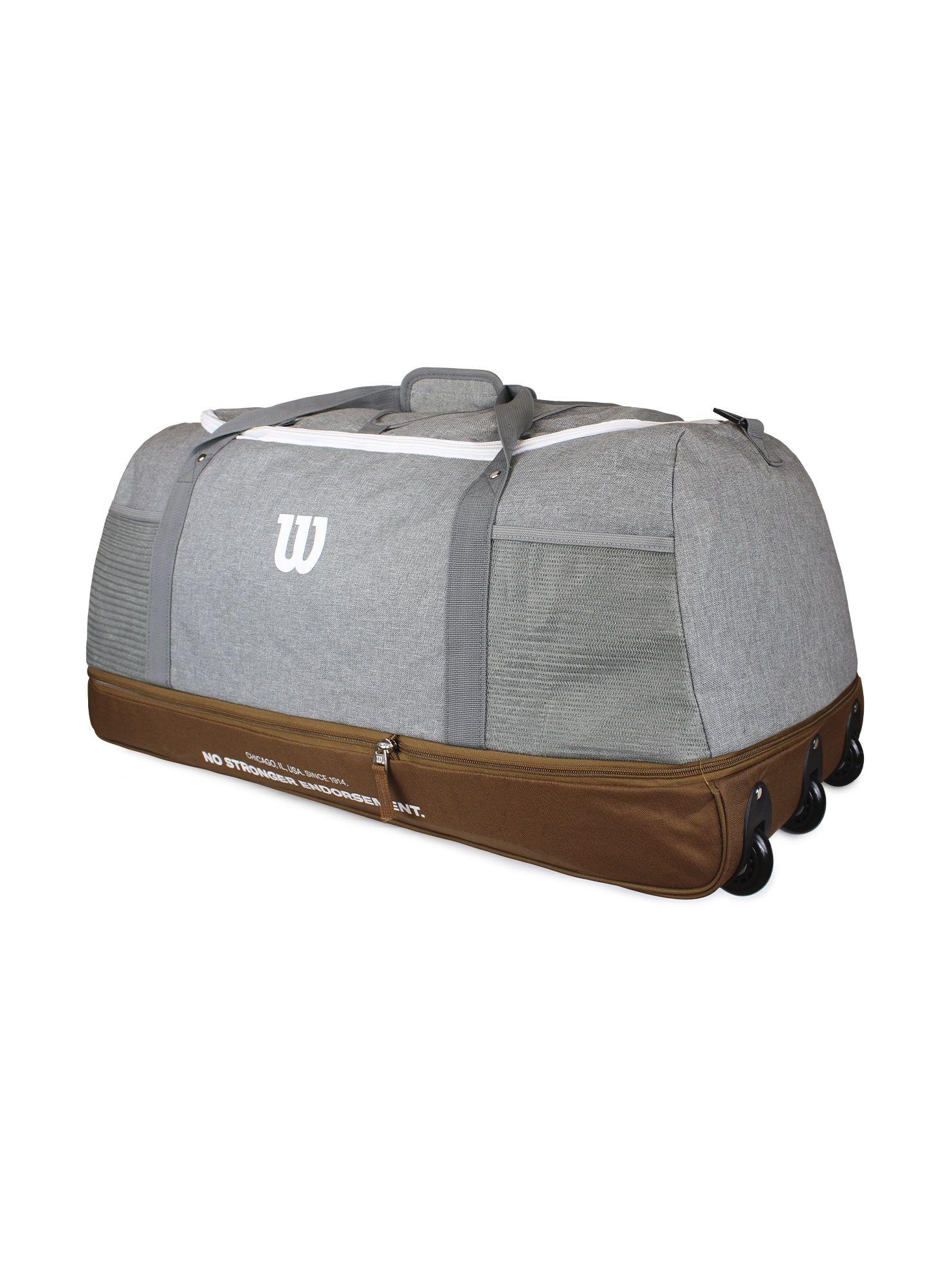 Bolso enrollable Coloso Gris-Café-1