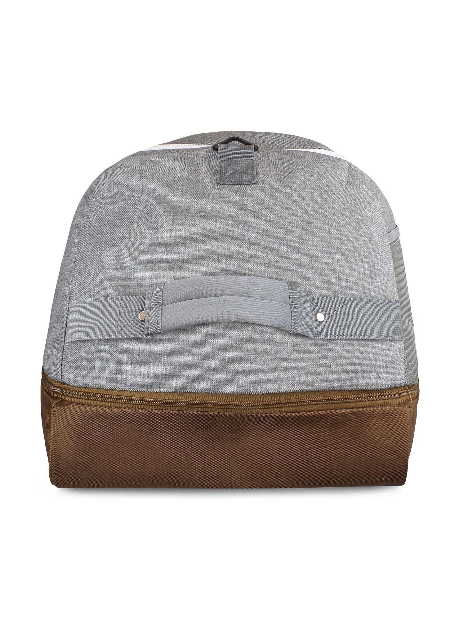 Bolso enrollable Coloso Gris-Café-2