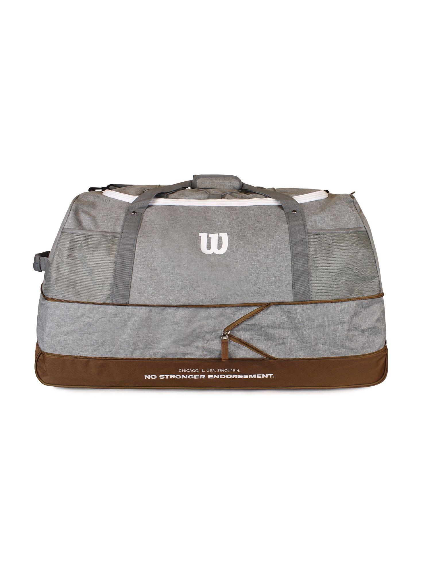 Bolso enrollable Coloso Gris-Café-4