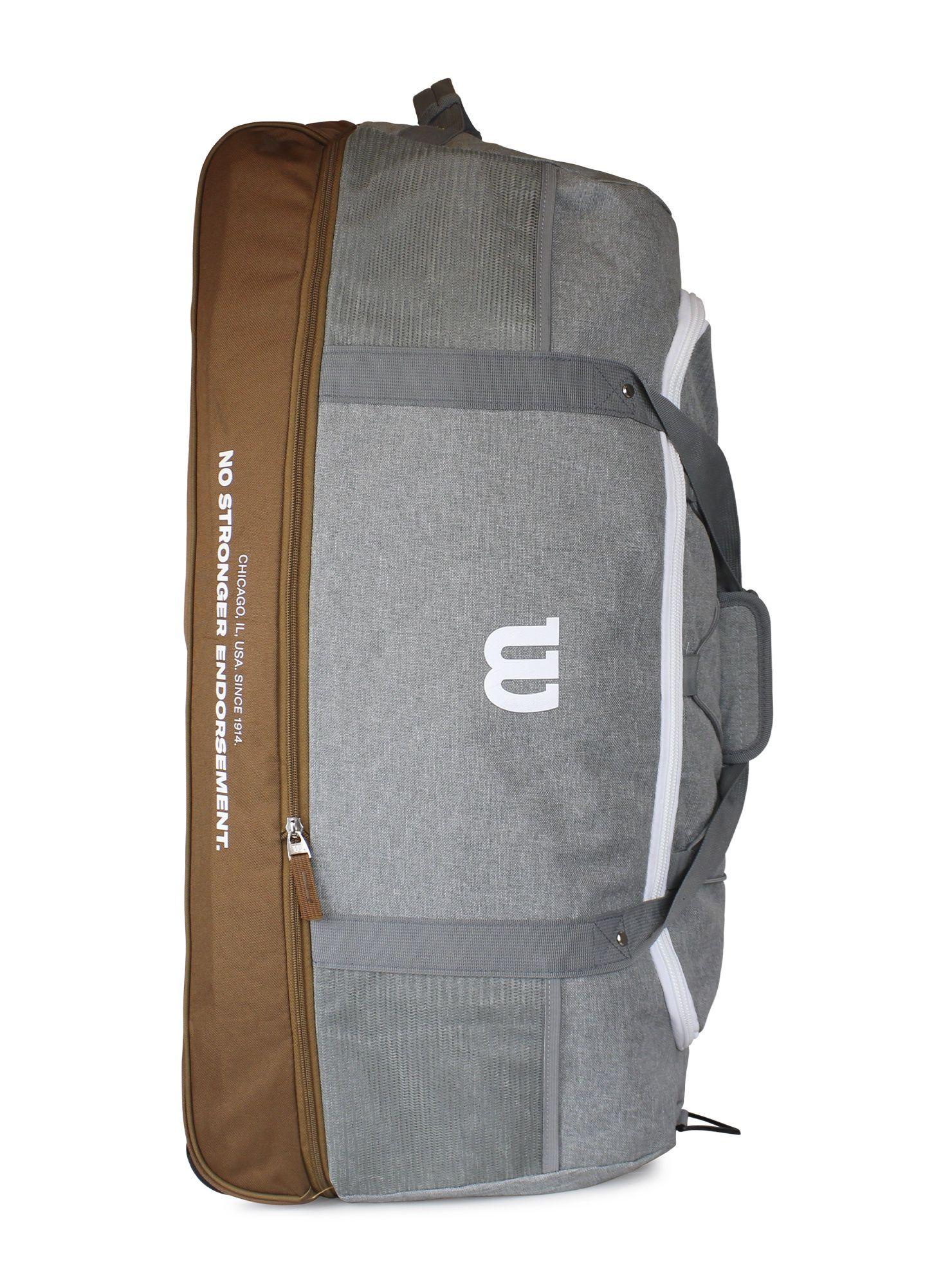 Bolso enrollable Coloso Gris-Café-5