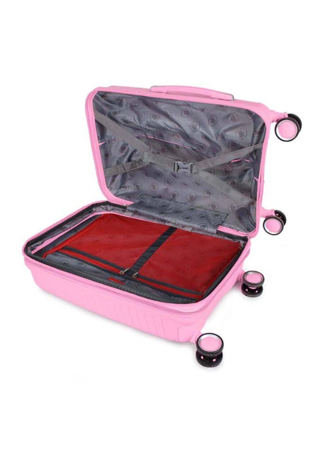 Pack 2 maletas Storm M+L rosada Swiss bag-1