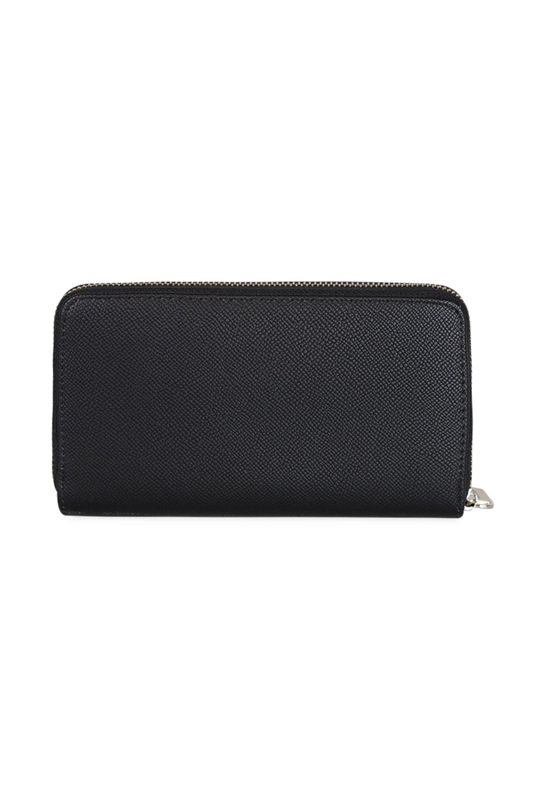 Pack Billetera Bessie negra + Pañuelo Oni negro Kenneth Cole-4