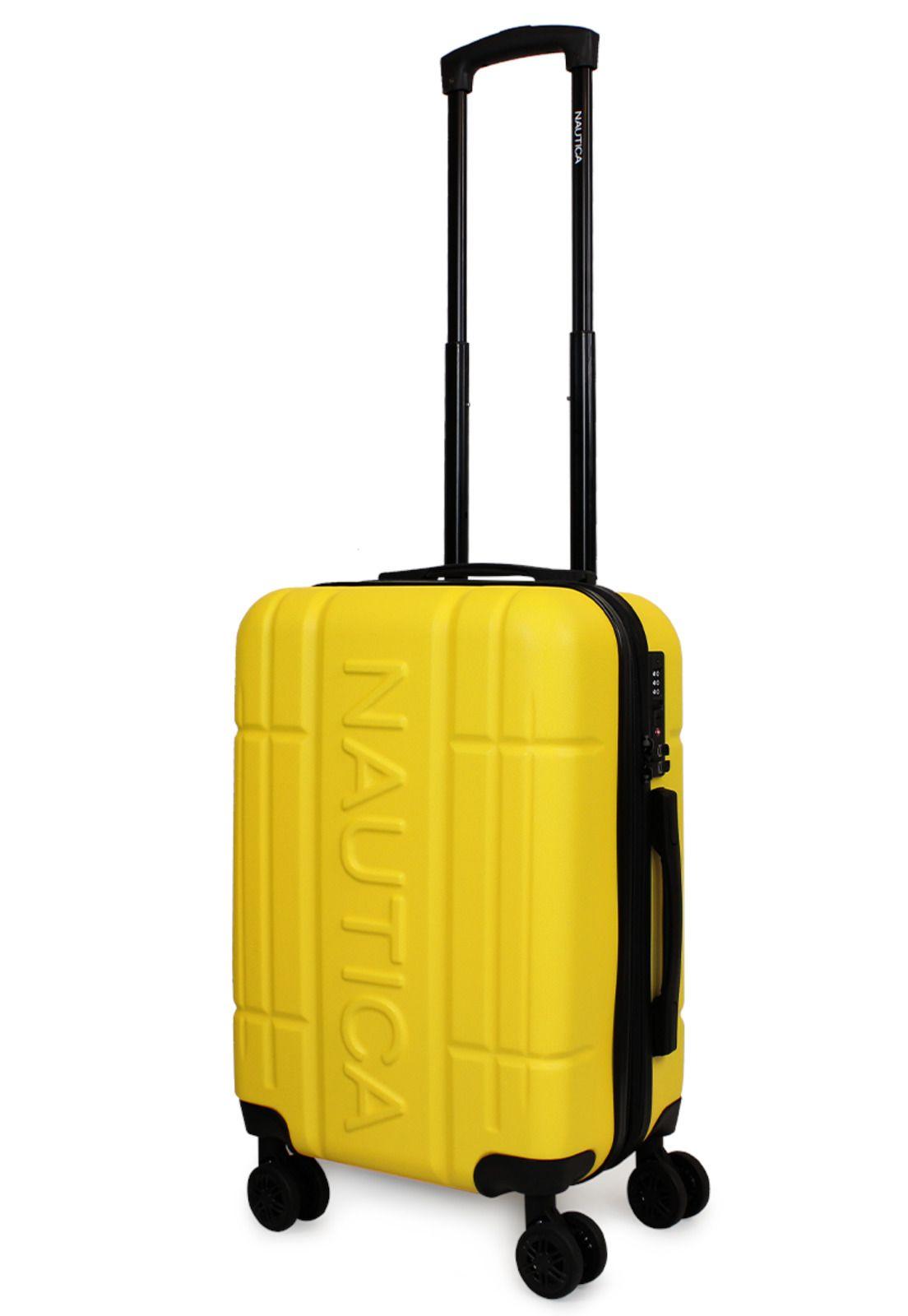 Pack Nautica Maleta cabina Amsterdam Yellow 10kg + Bolso Delray-4