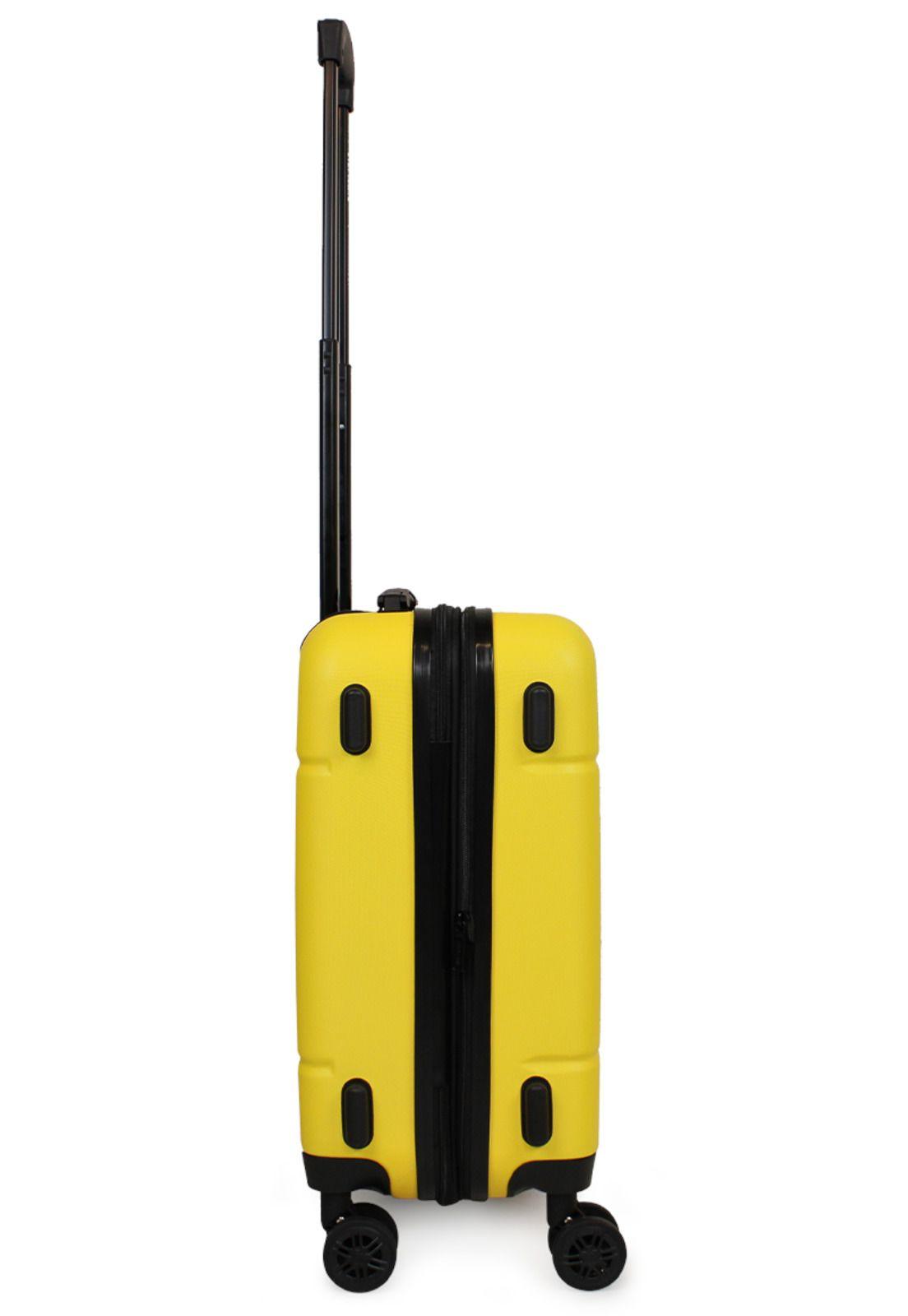Pack Nautica Maleta cabina Amsterdam Yellow 10kg + Bolso Delray-5