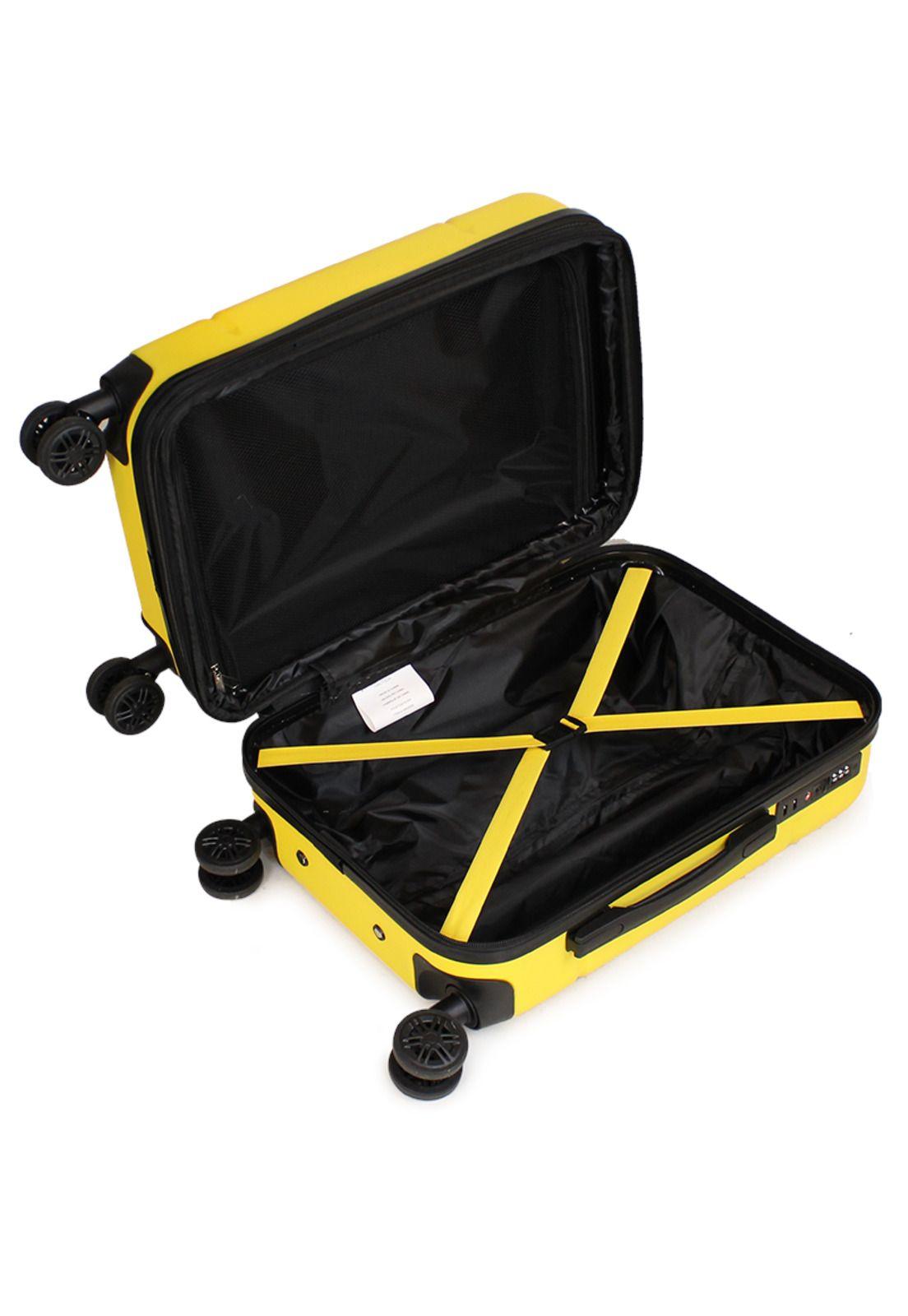Pack Nautica Maleta cabina Amsterdam Yellow 10kg + Bolso Delray-7
