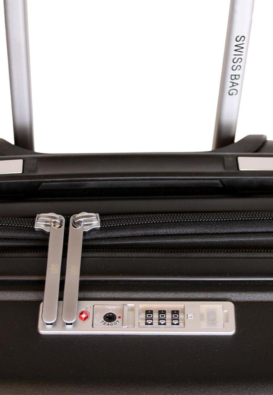 Maleta de viaje S cabina Xpos Negra Swiss Bag-5