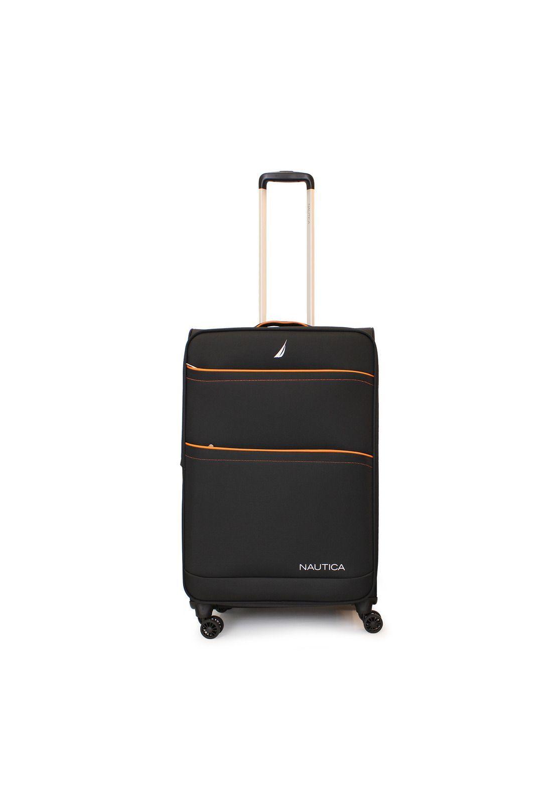 Pack 2 maletas blandas de tela S+M Nautica Lisboa 10k y 20k negra-6