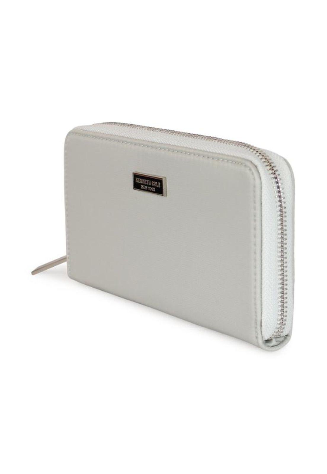 Billetera mujer Felicity gris Kenneth Cole-2