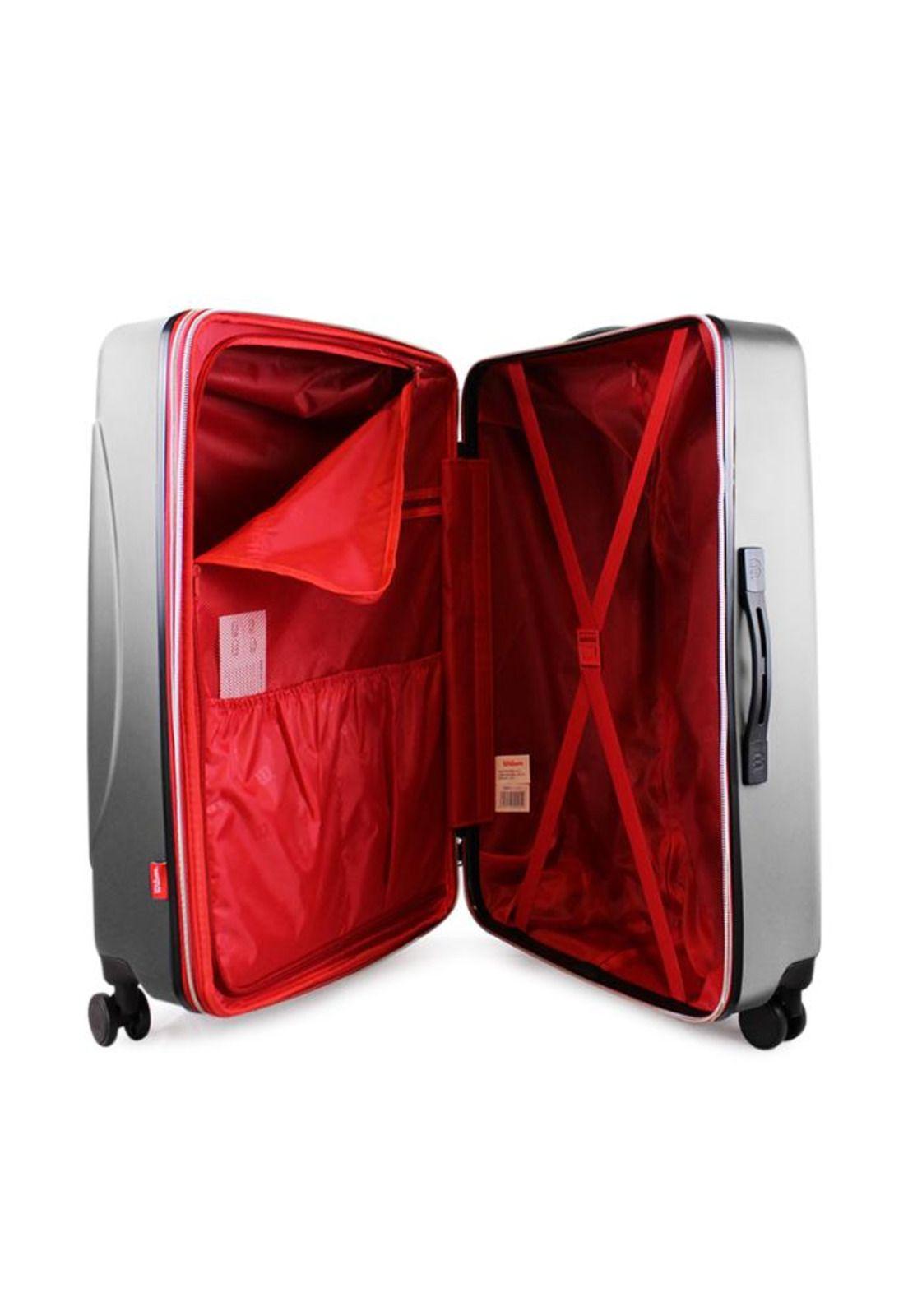 Pack 2 Maletas M+L West Coast gris Wilson-1