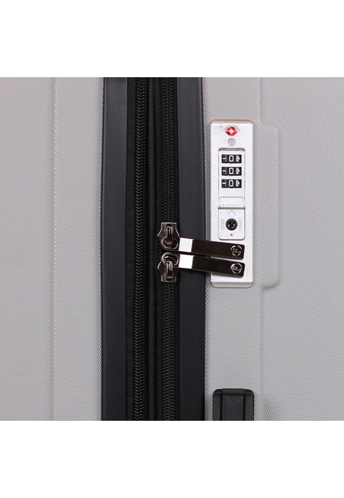 Pack Maleta cabina Flip gris 10kg + Neceser + Bolso Fila-8