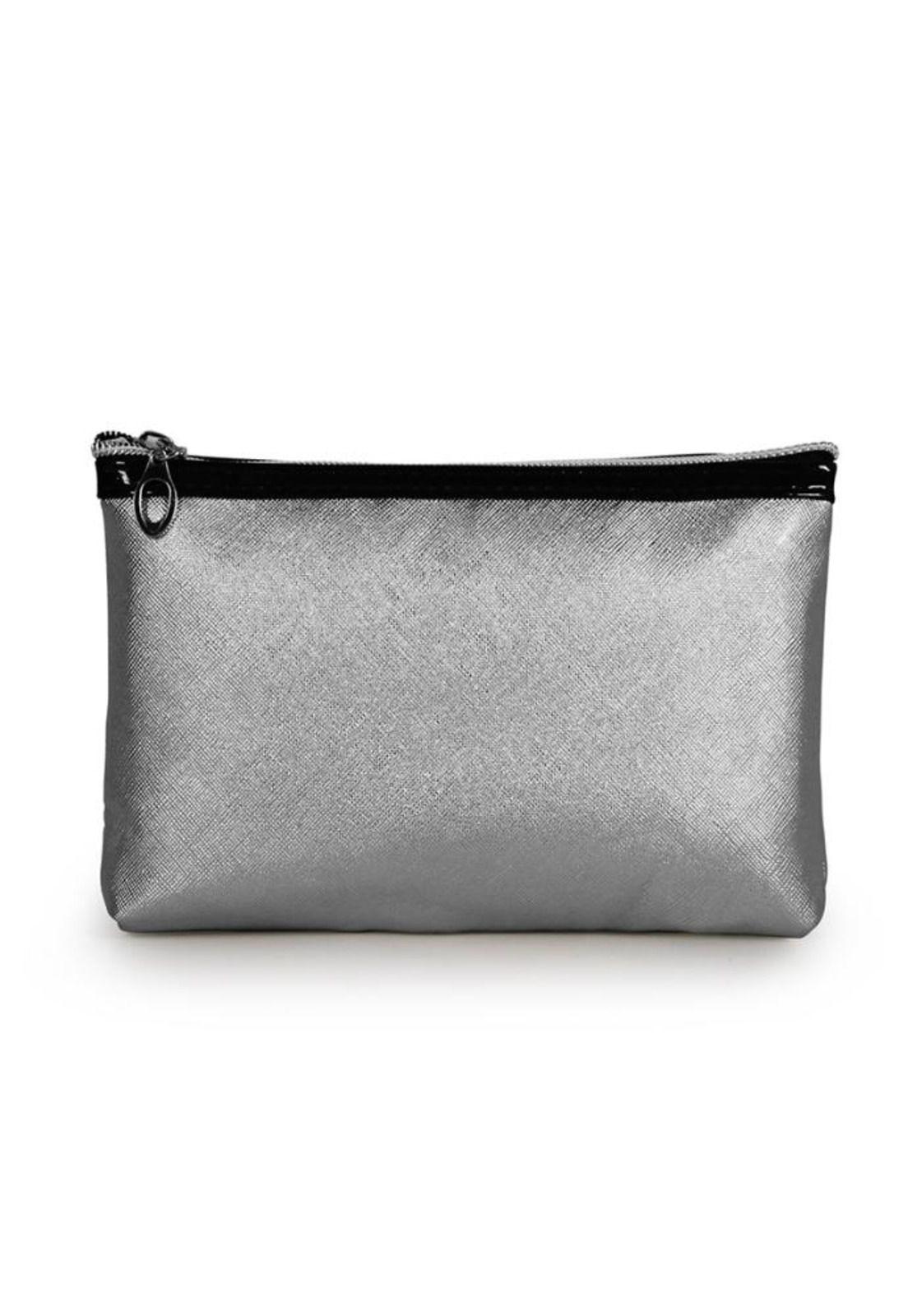Set Cosmetiquero gris Shiny Kubayoff-4