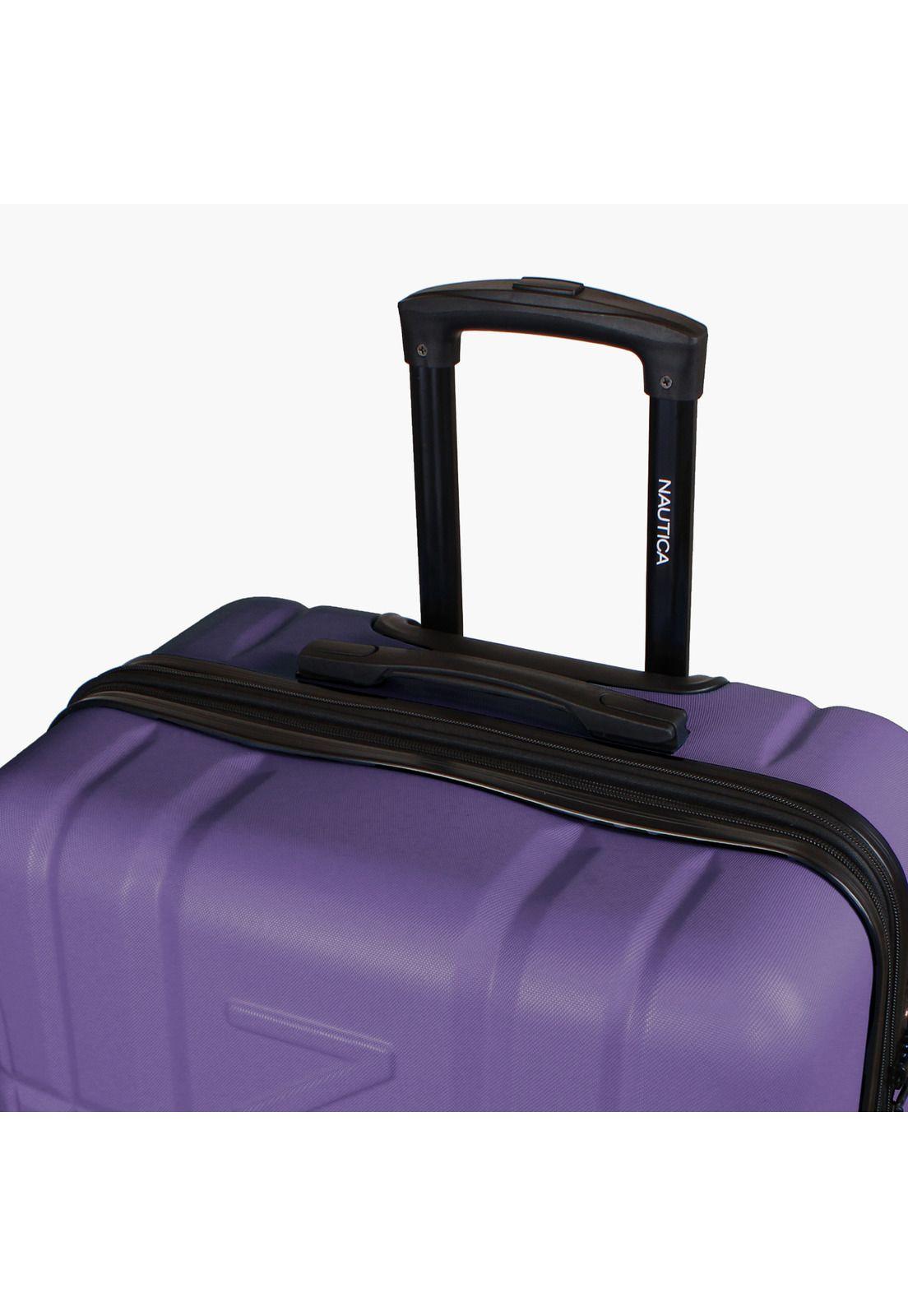 Maleta grande Amsterdam L 23kg morada Nautica-2