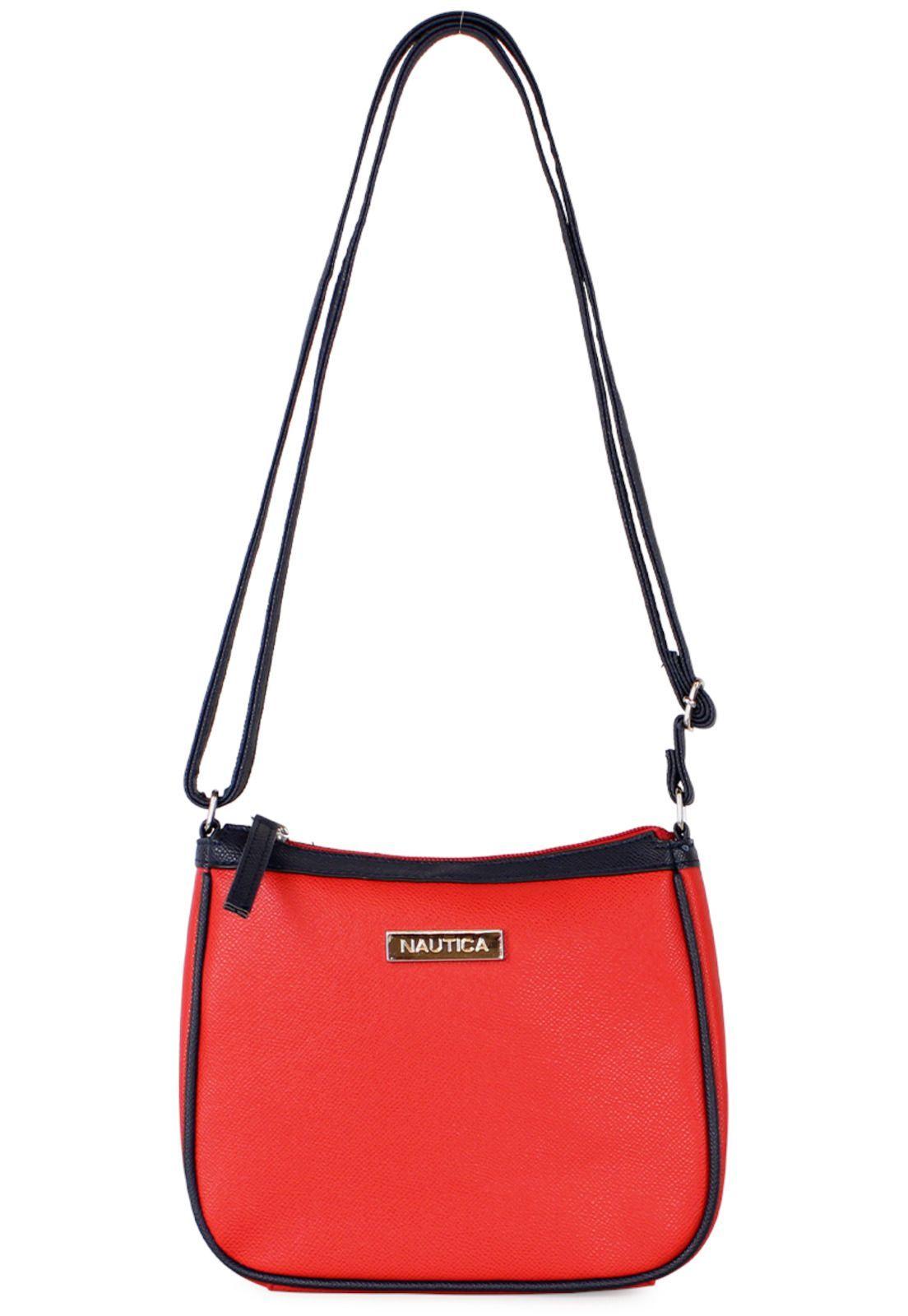 Pack Nautica Maleta cabina Bora 10kg + Crossbody Diana roja-3