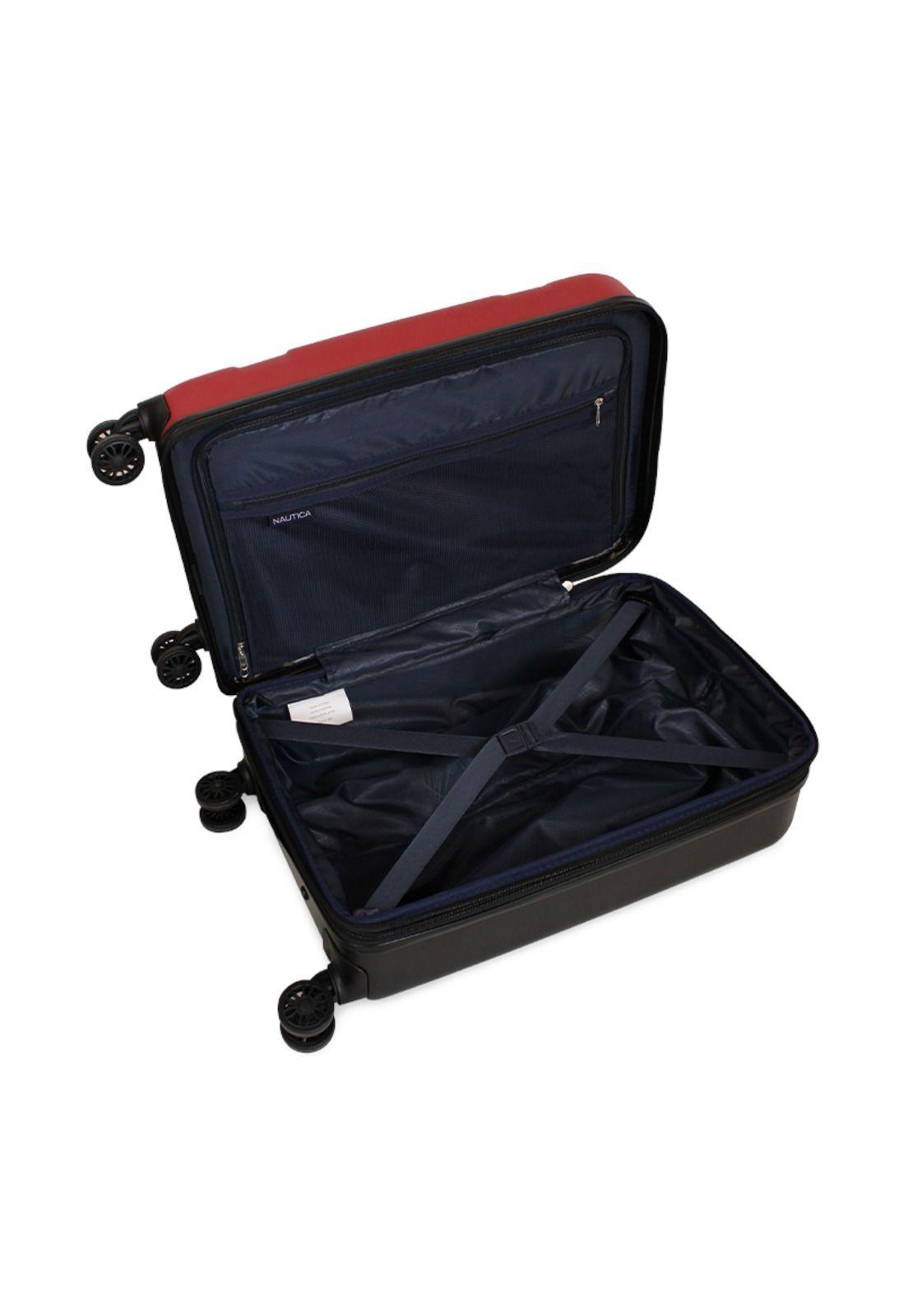 Pack Nautica Maleta cabina Bora 10kg + Crossbody Diana roja-7