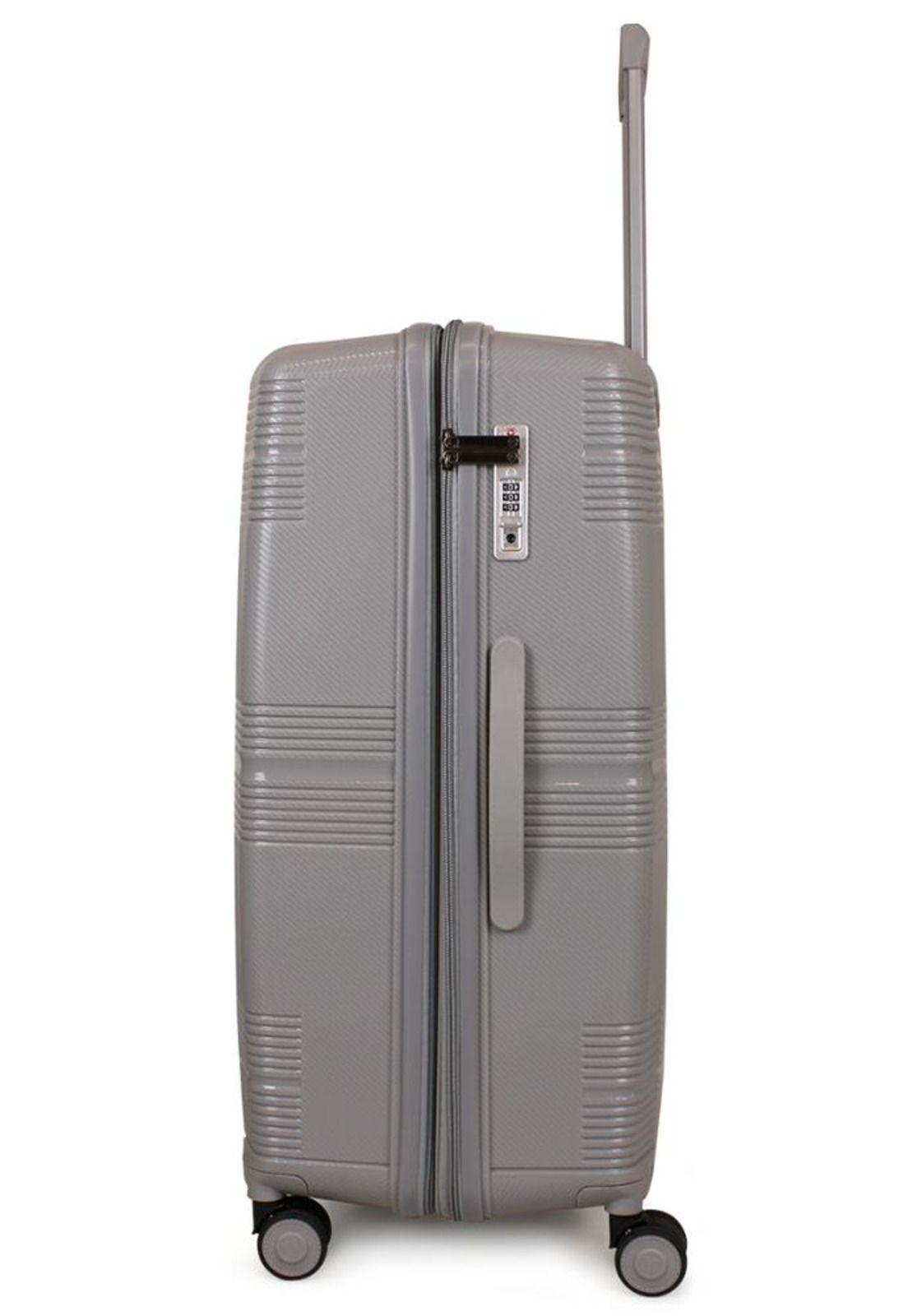 Maleta CHIC gris L grande 23kg F la Maleta de Chile-5