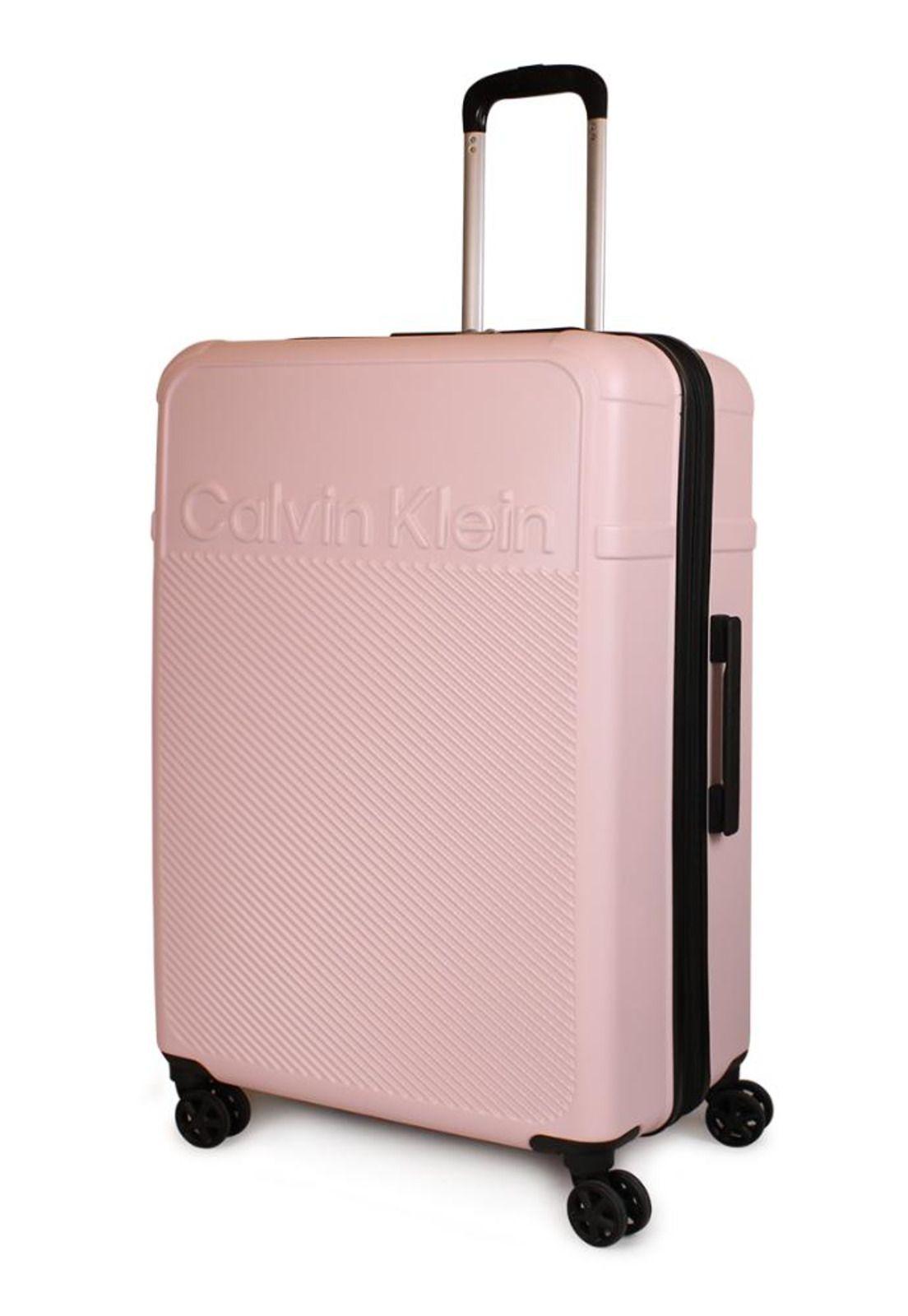 Maleta L grande Expression 23kg rosada Calvin Klein-5