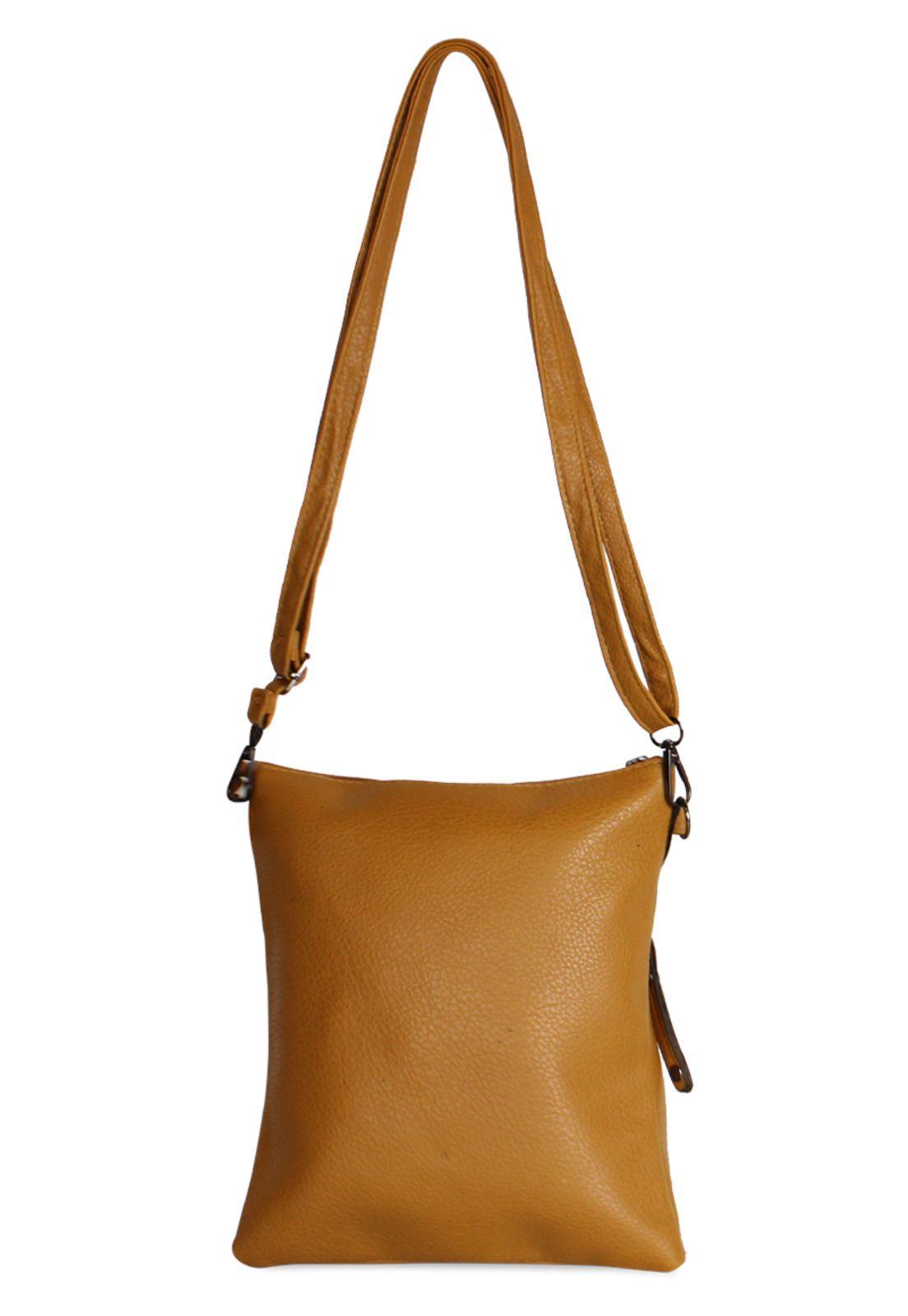 Cartera bandolera Pascal camel Anabella Sachi-2