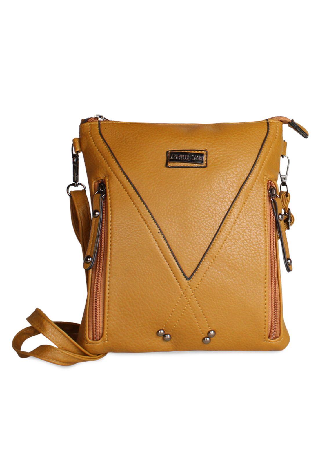 Cartera bandolera Pascal camel Anabella Sachi-3