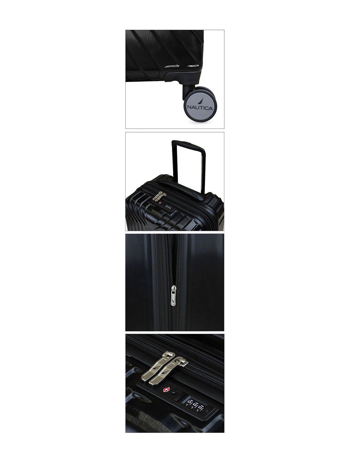 Maleta S de cabina Nautica San Blas 10kg negra-2