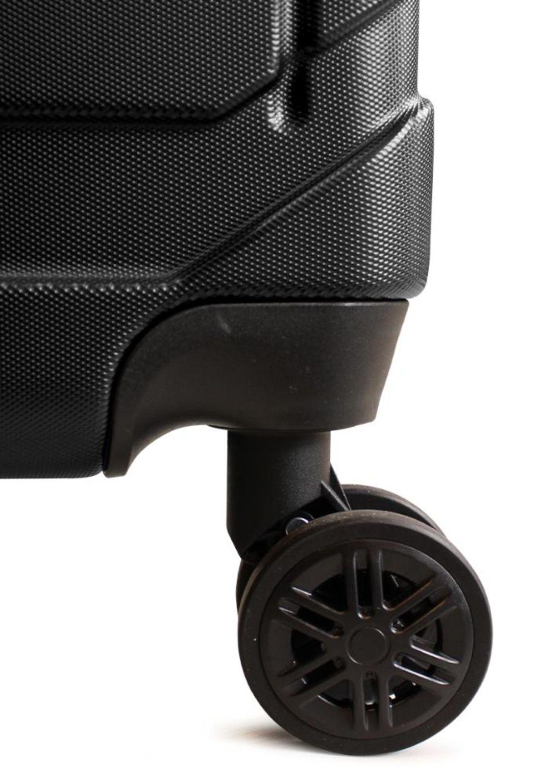 Pack 2 maletas Mediana 18kg + grande 23kg Soho negro Nautica-3