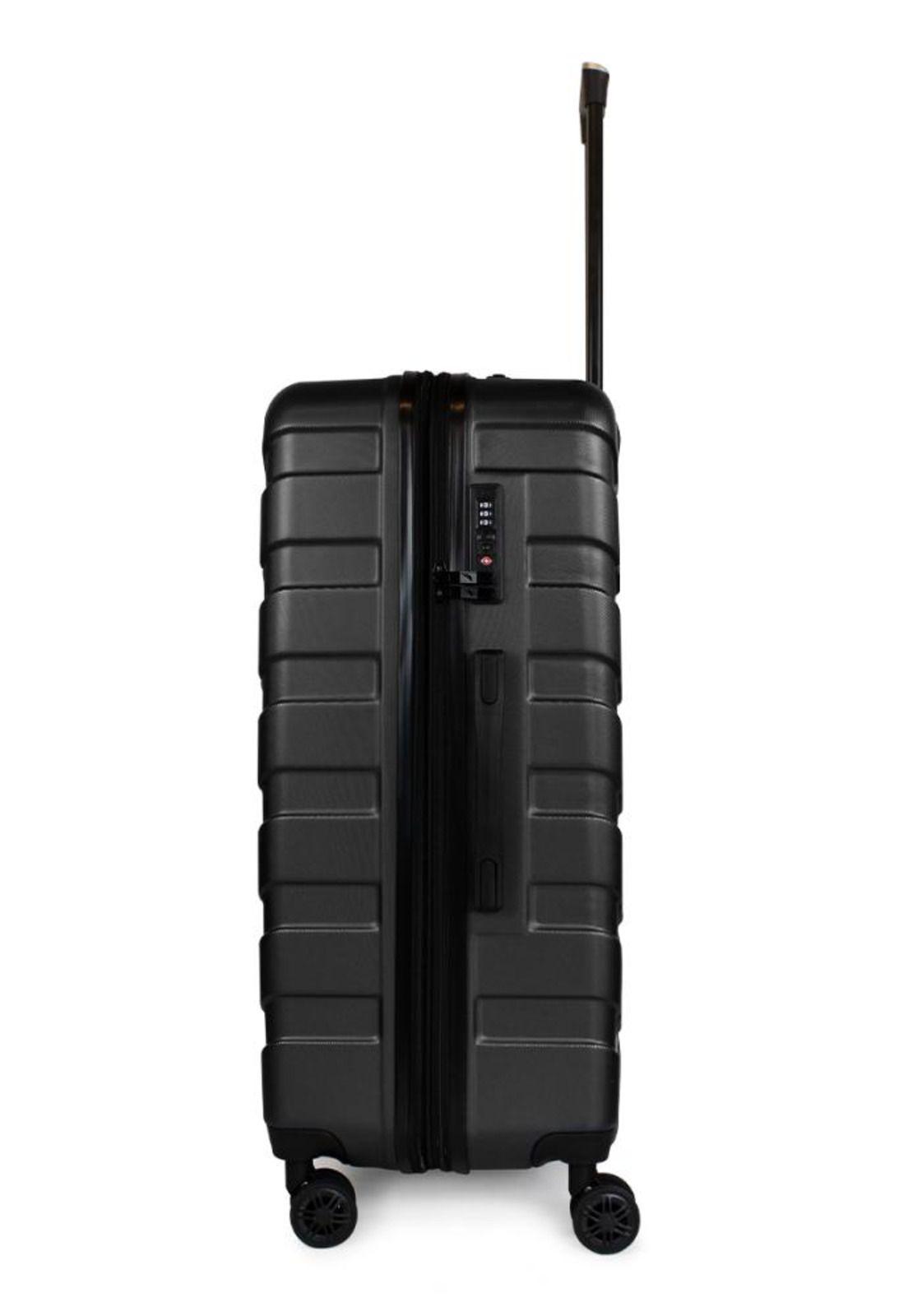 Pack 2 maletas Mediana 18kg + grande 23kg Soho negro Nautica-6