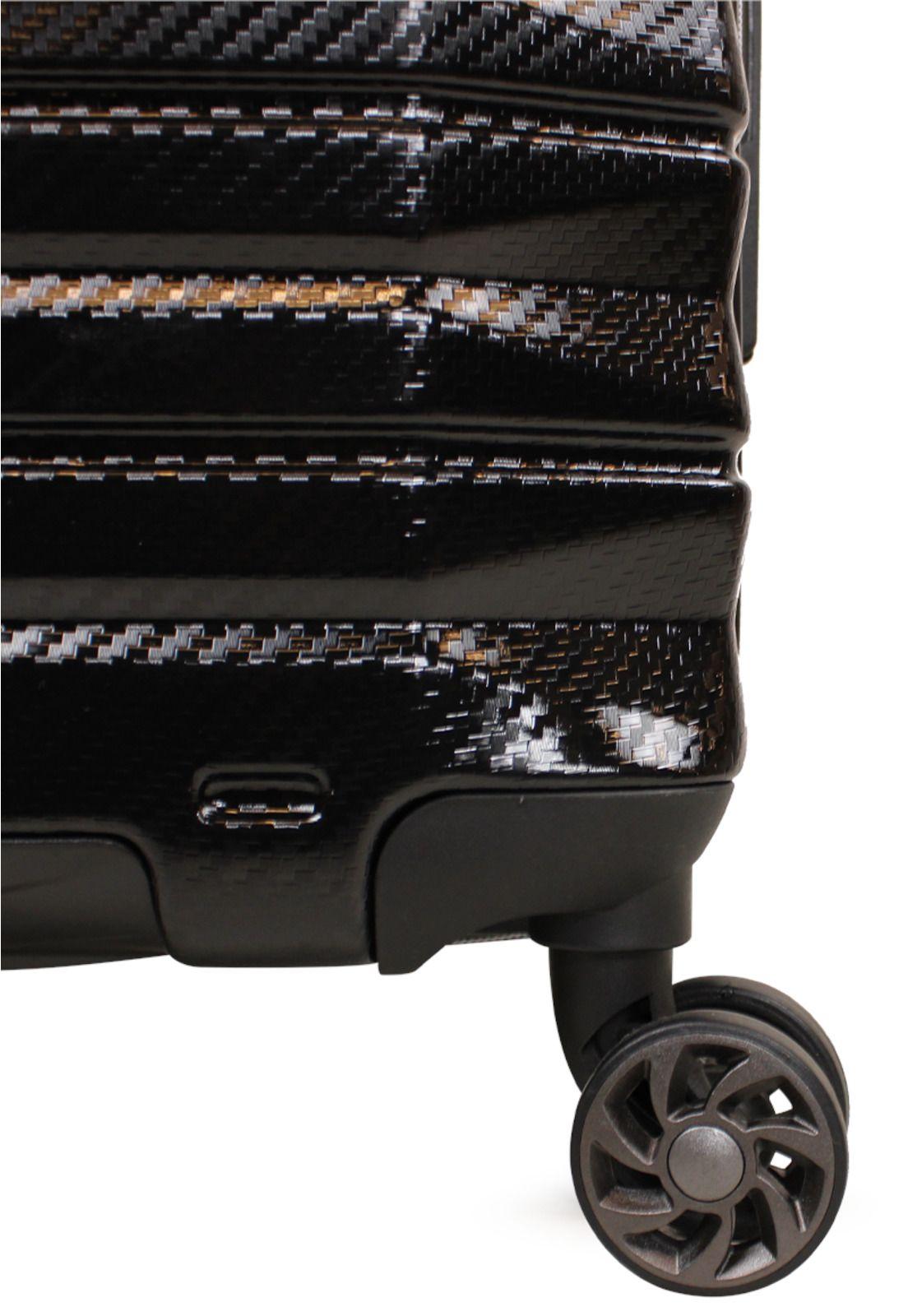 Maleta cabina S (10 Kg) Rocky negra Penguin-3