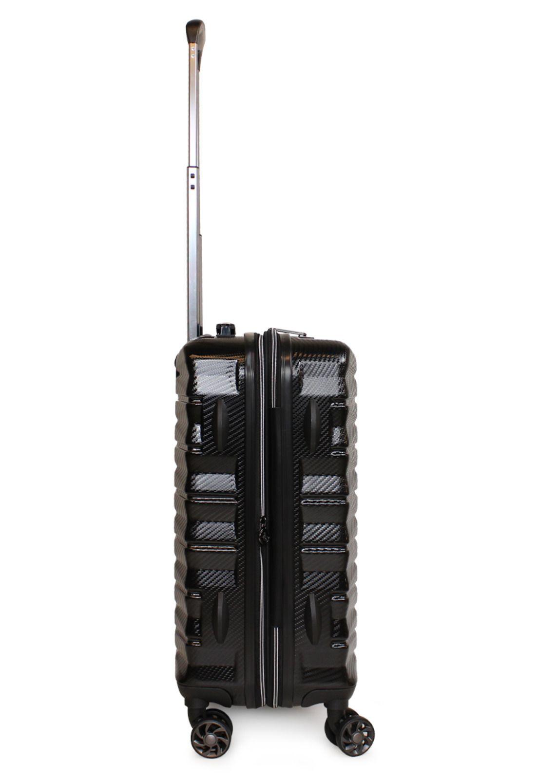 Maleta cabina S (10 Kg) Rocky negra Penguin-5