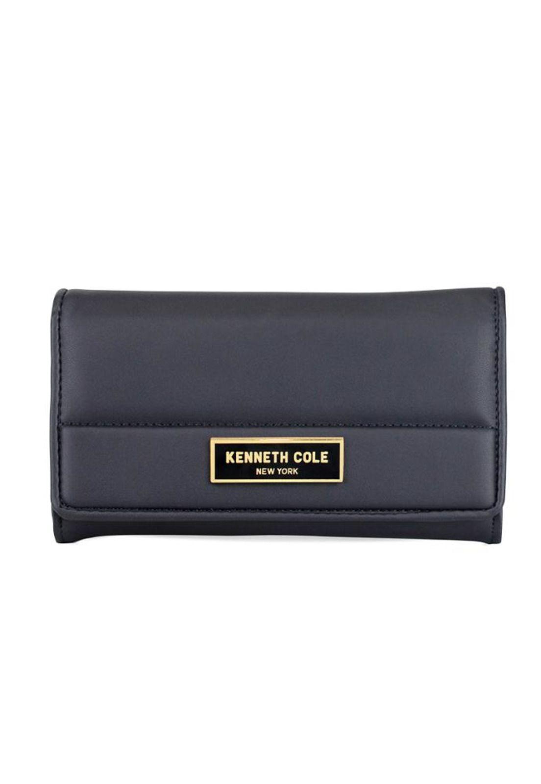 Billetera mujer Sol azul Kenneth Cole-0