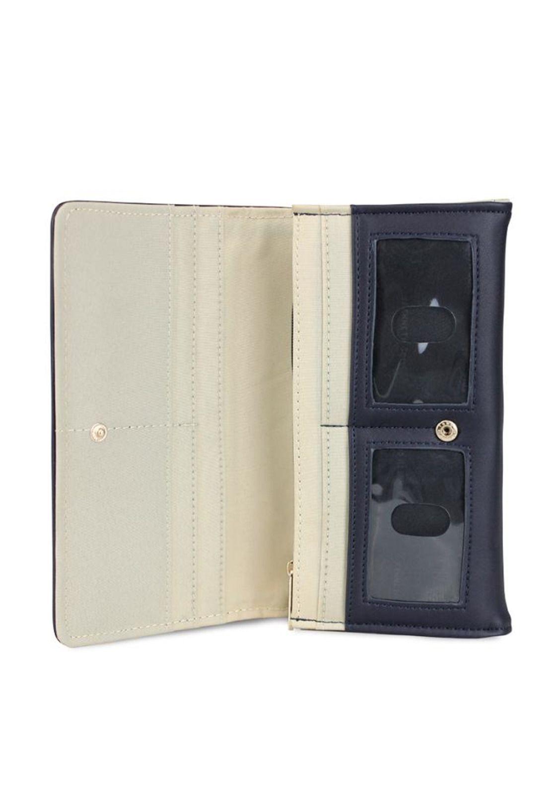 Billetera mujer Sol azul Kenneth Cole-2