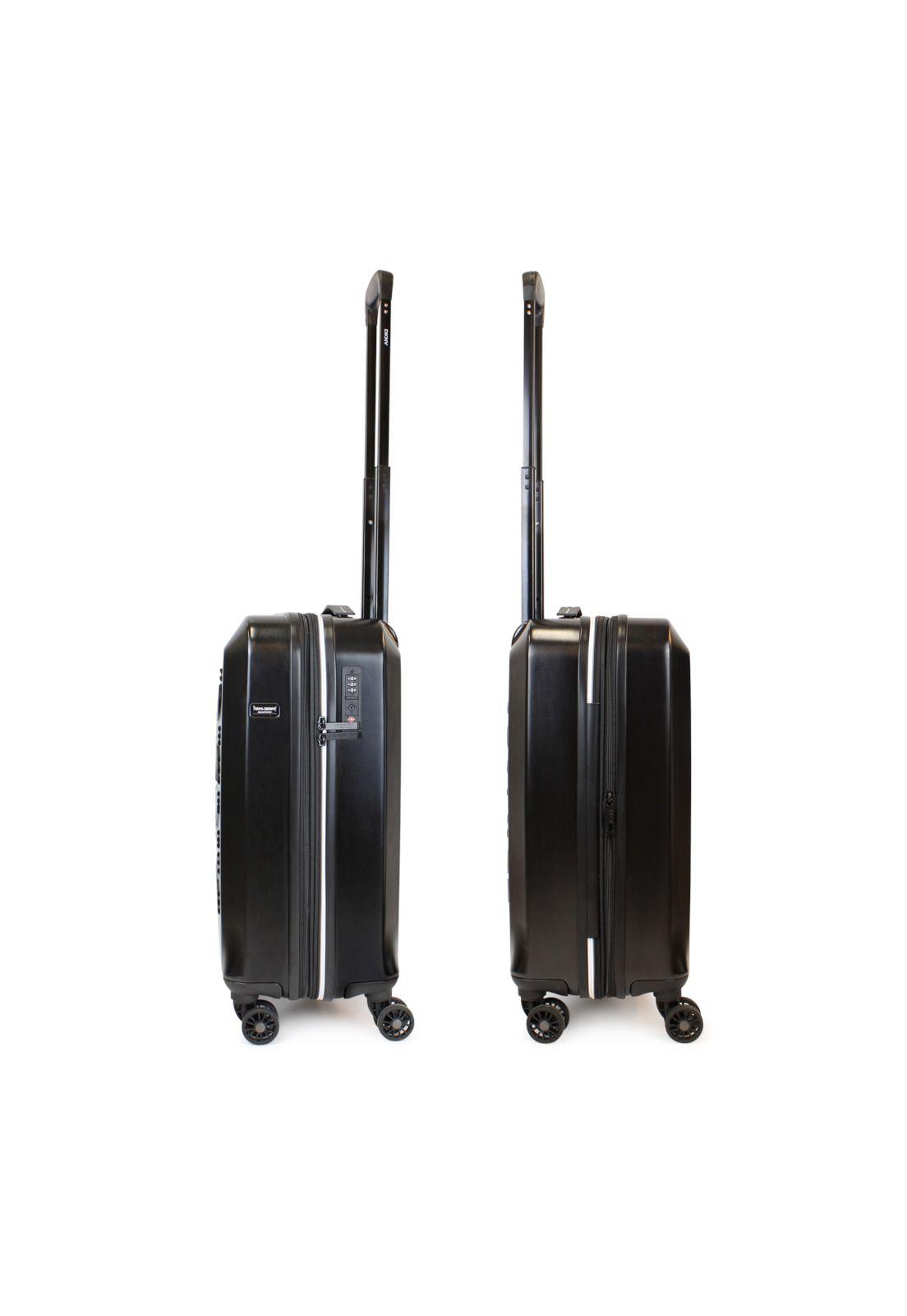 Pack 2 Maletas Donna Karan Lumina S 10kg + L 23kg negra DKNY-2