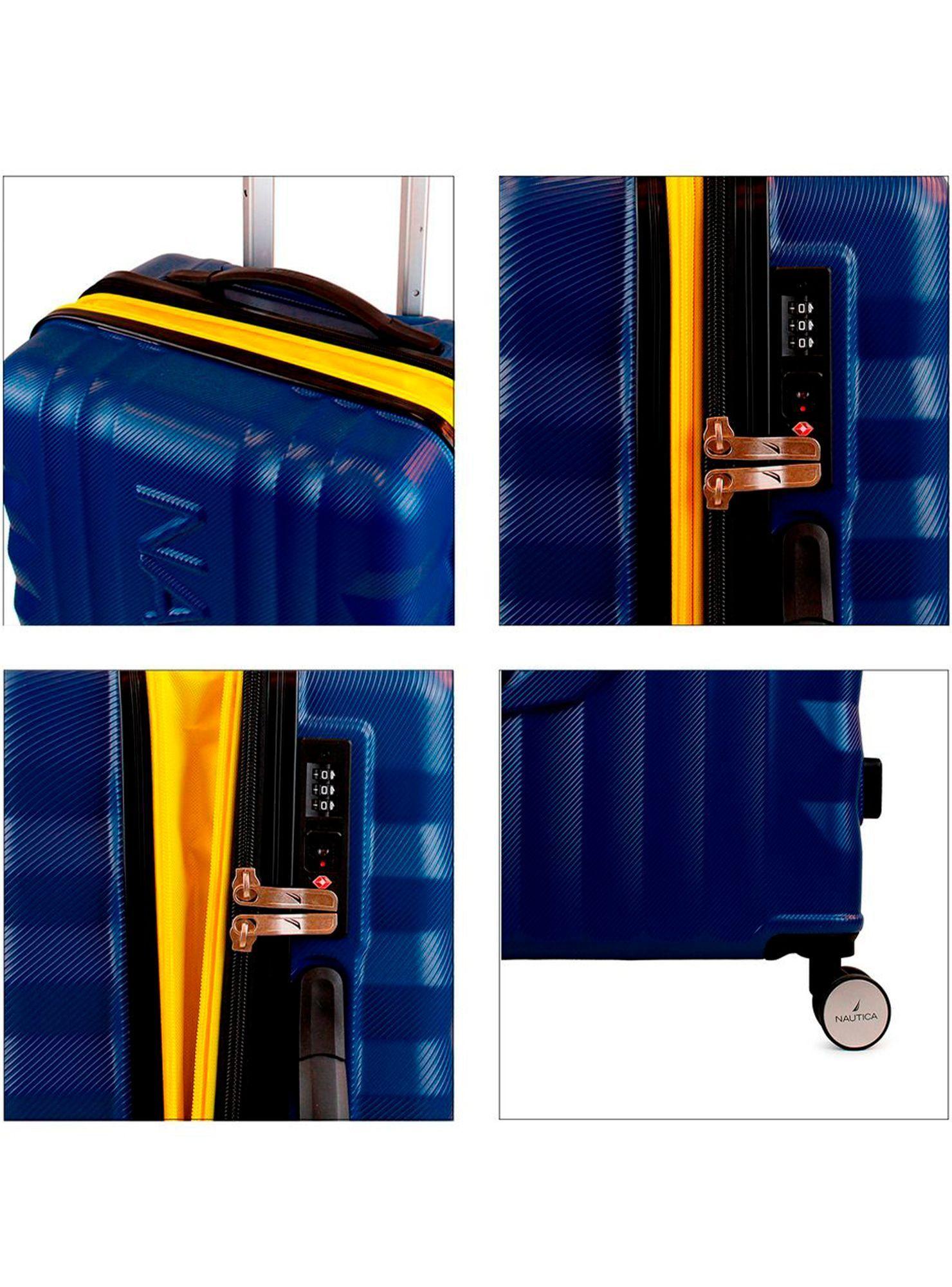 Set de 3 maletas S+M+Nautica Polonia azul-2