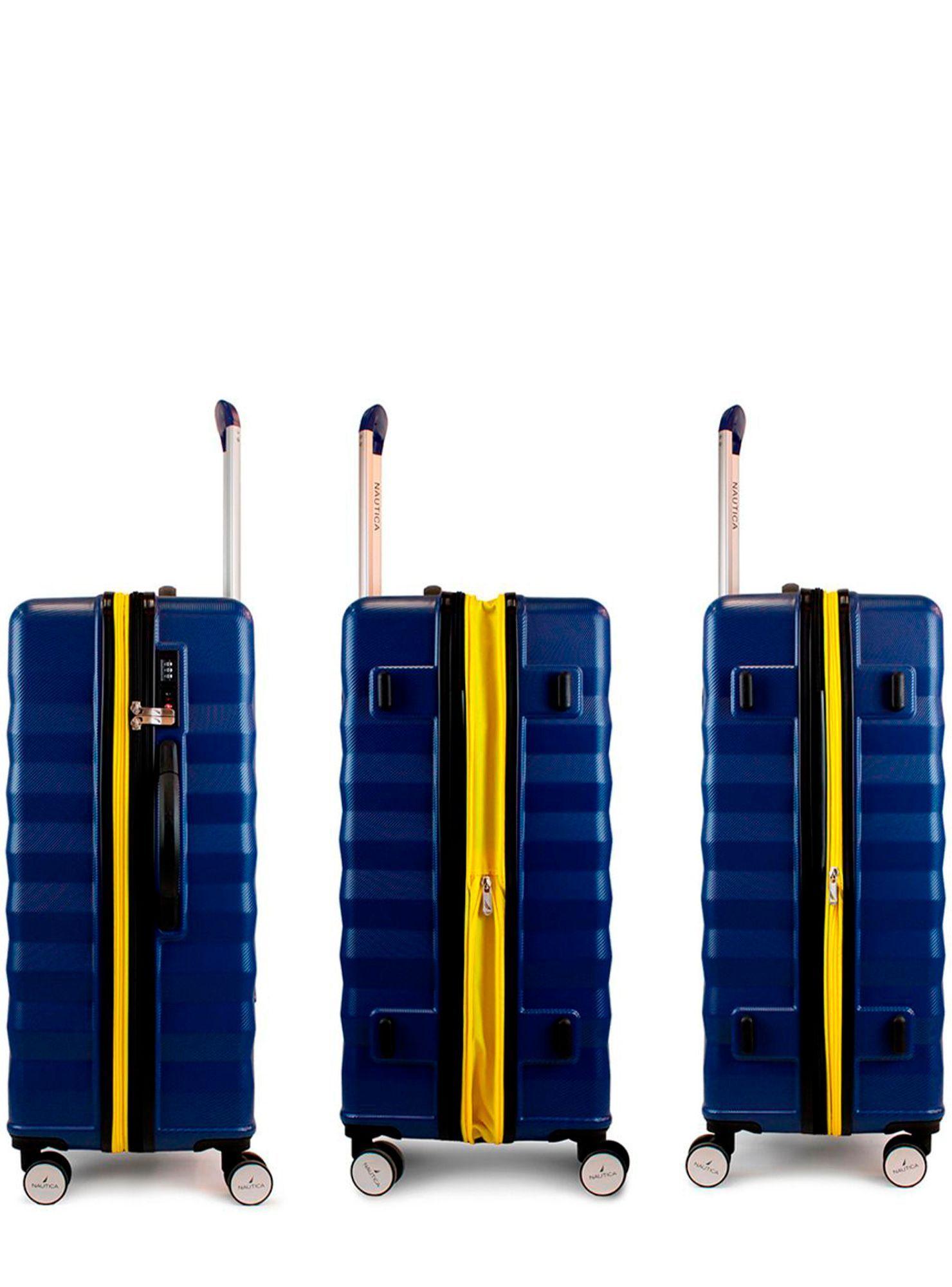 Set de 3 maletas S+M+Nautica Polonia azul-6