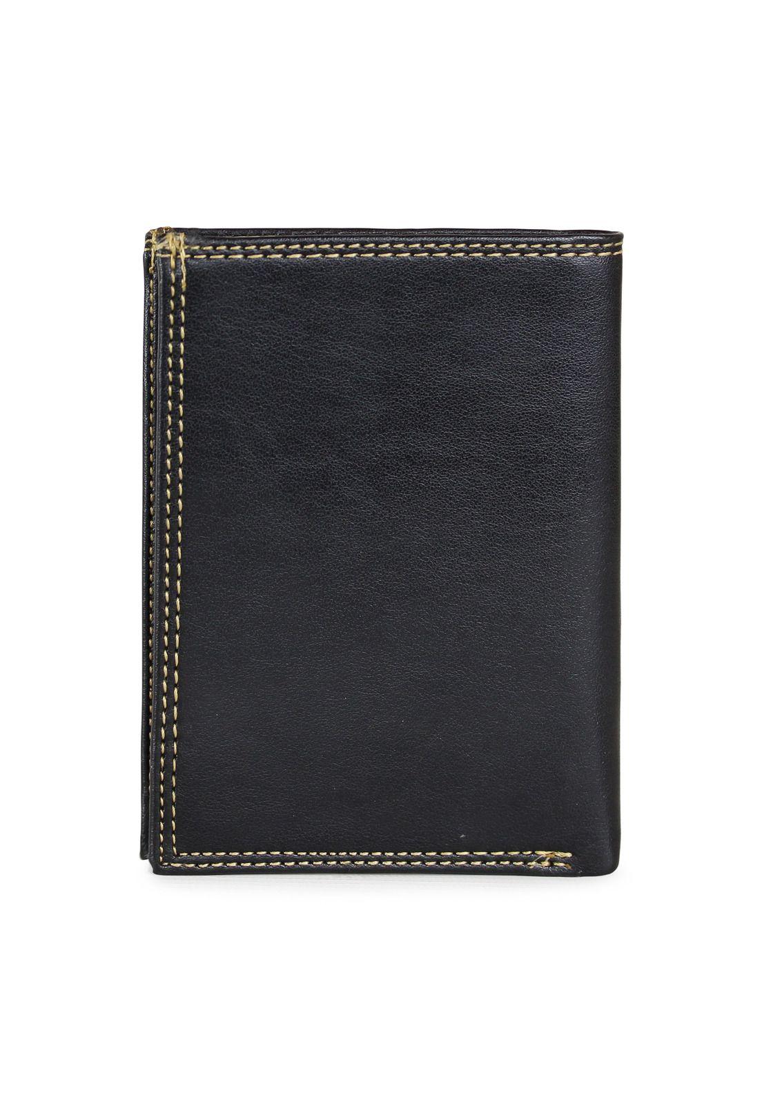 Billetera con monedero Rave negra Kubayoff-3