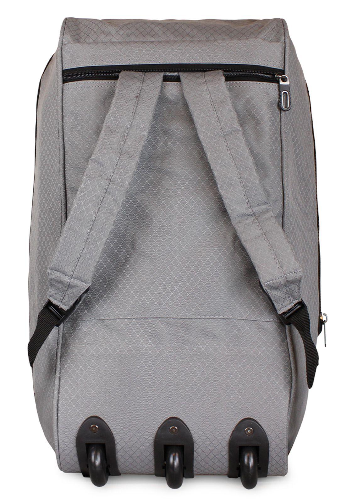 Bolso tipo mochila con ruedas Goliat gris F la maleta de chile-2