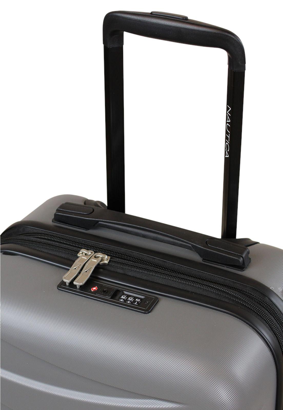Pack 2 maletas S+L Mónaco de 10 y 23kg gris Nautica-2