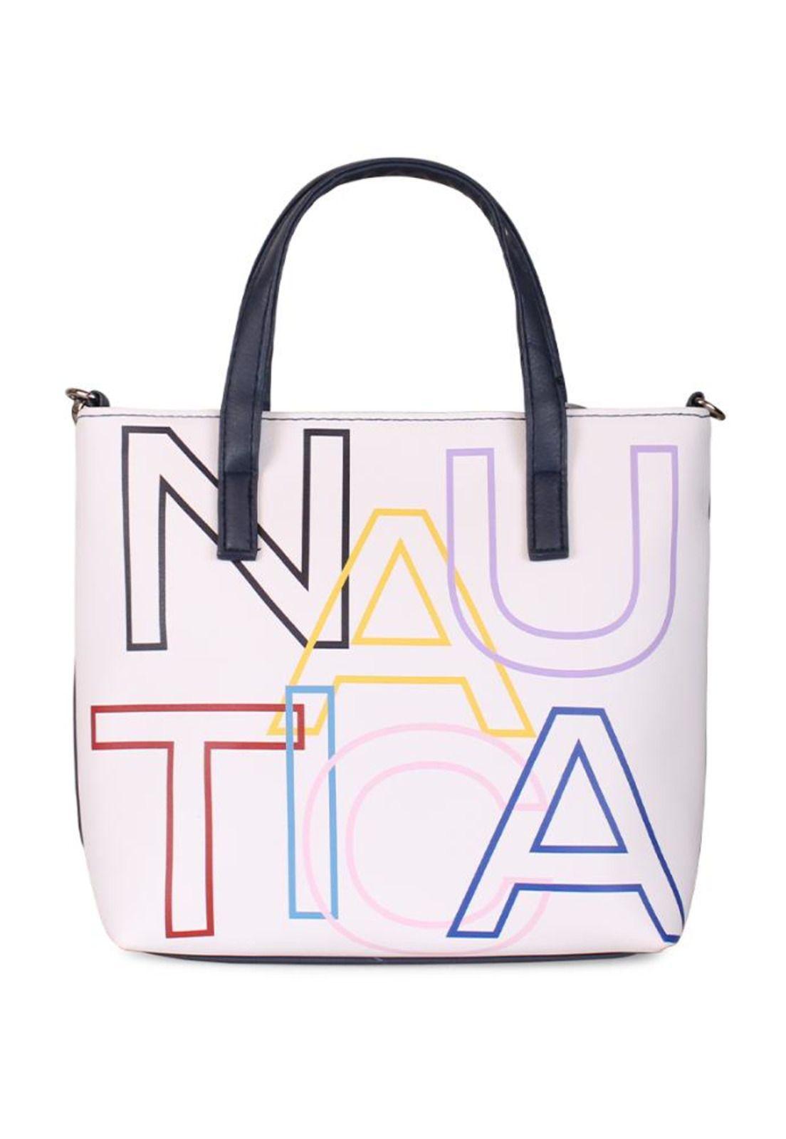 Cartera Outliner blanca Nautica-0