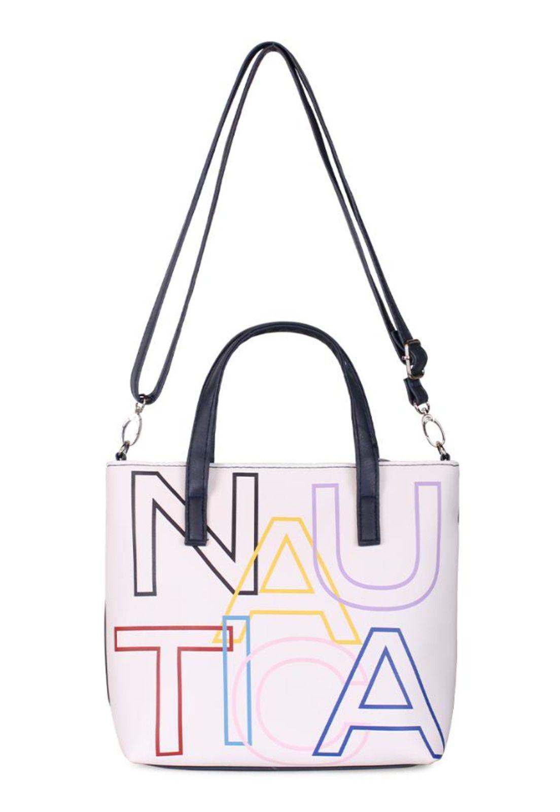 Cartera Outliner blanca Nautica-2