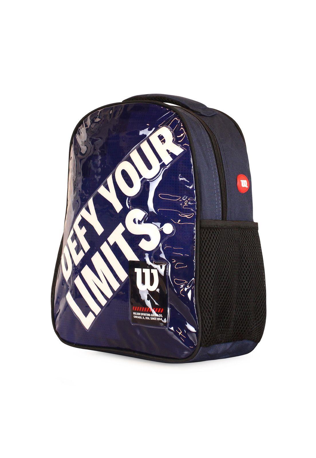 Pack Wilson bolso Bolt + Mochila Infantil Logan azul-3