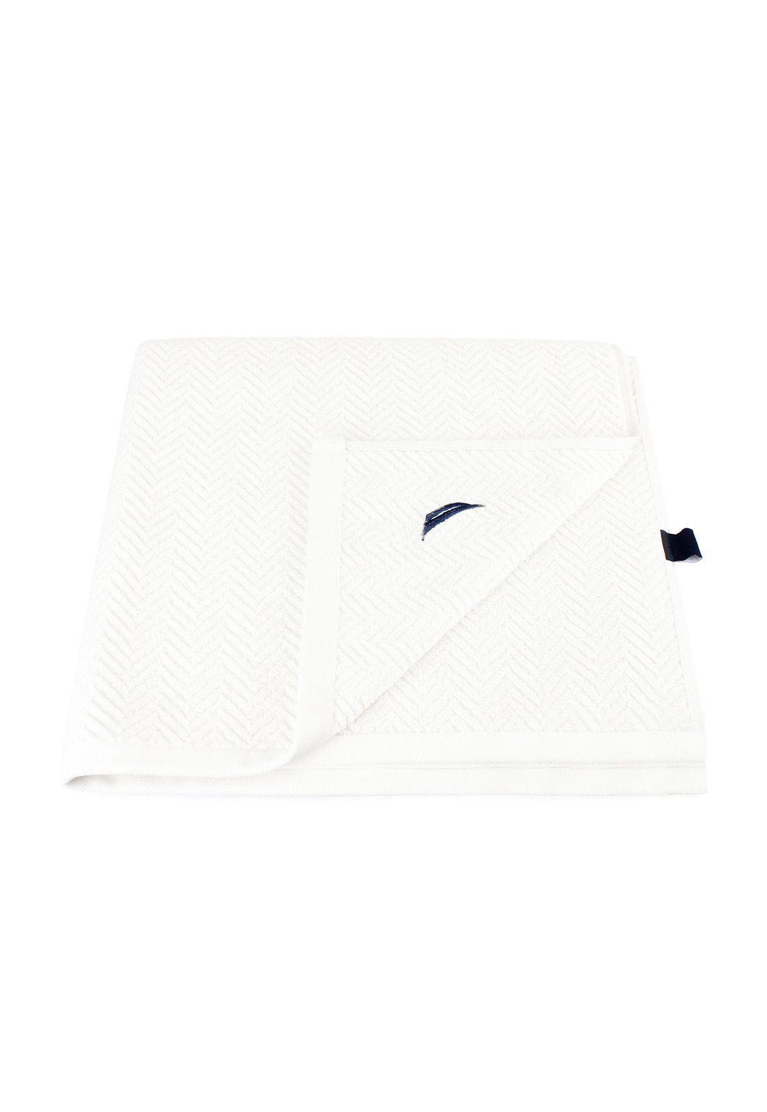 Pack 2 Toallas de Baño VIS Nautica Home 100% algodón suave 76x137cm blanca-2