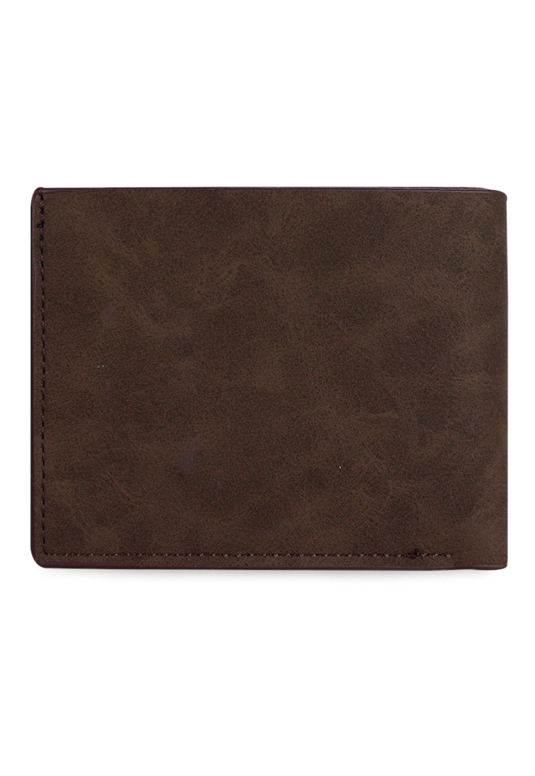 Billetera de hombre Nick café oscuro Carven Paris-3