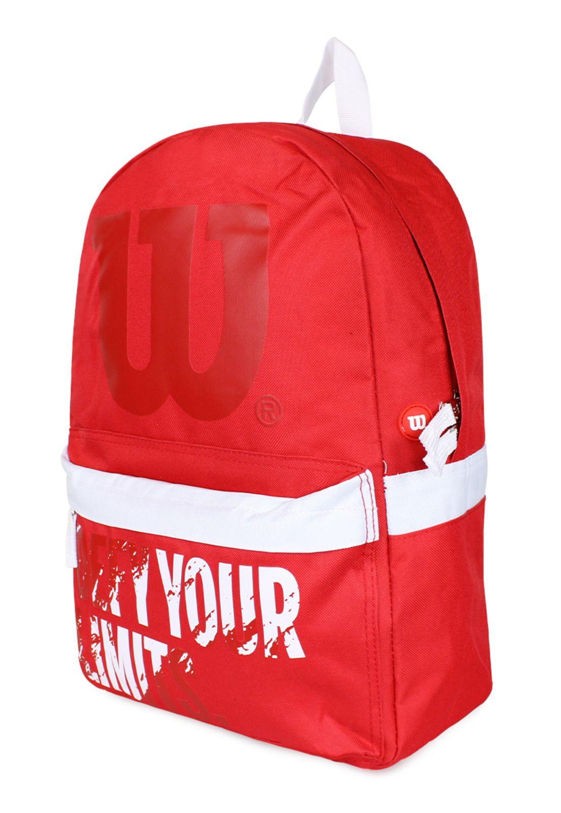 Pack Wilson 2 mochilas Defy roja y negra-2