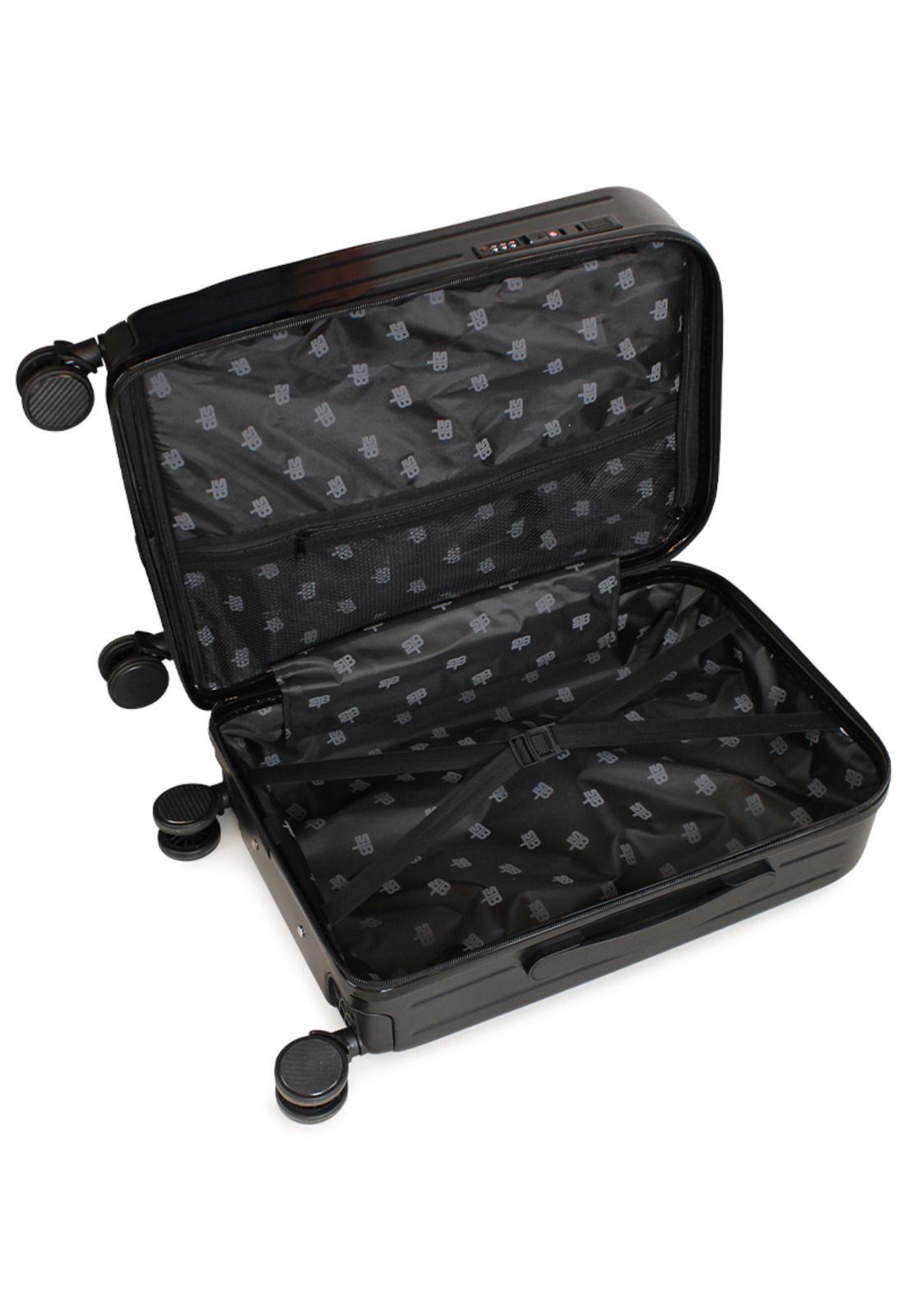 Maleta cabina Tokio 10kg negra Swiss Bag-4