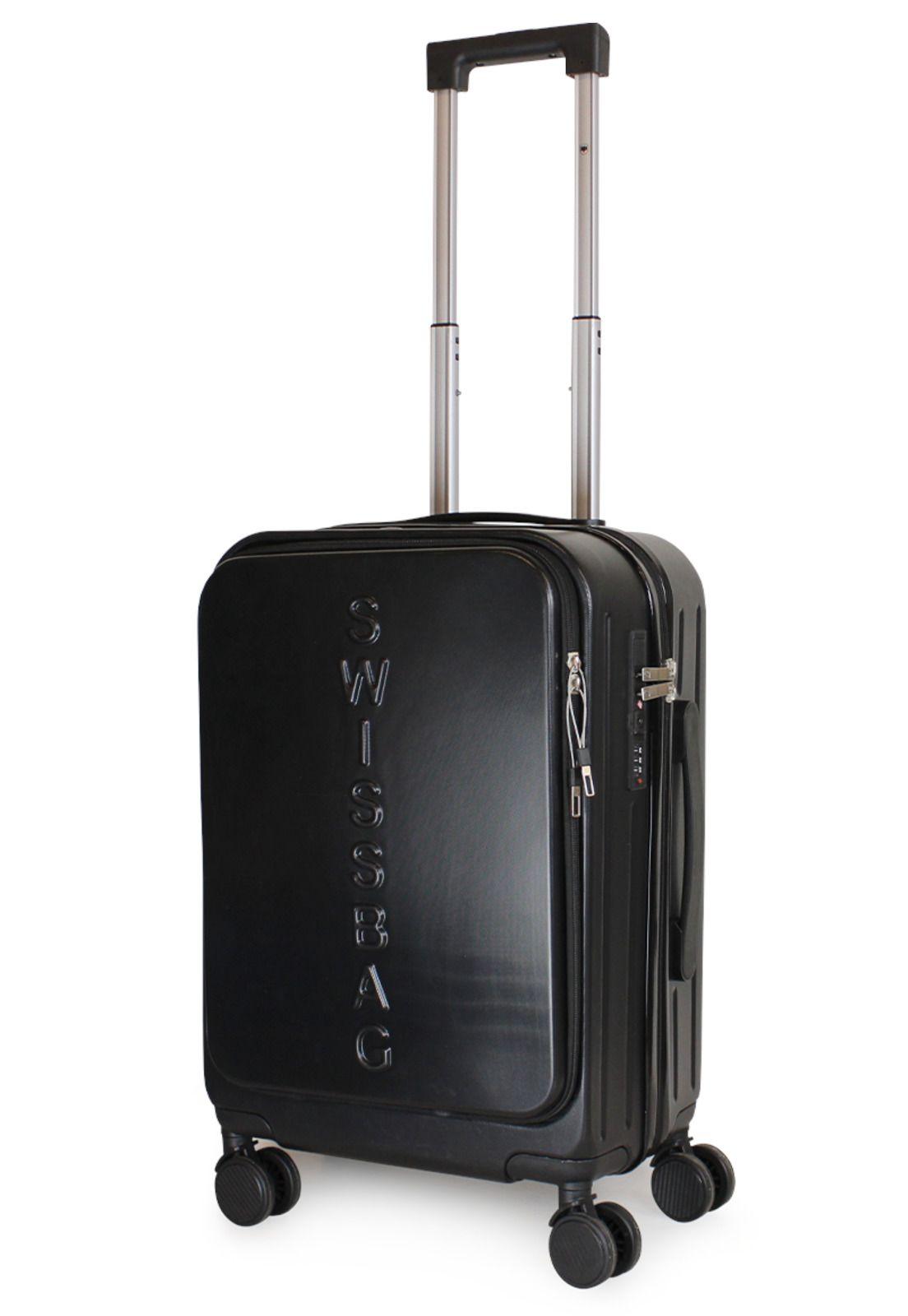 Maleta cabina Tokio 10kg negra Swiss Bag-5