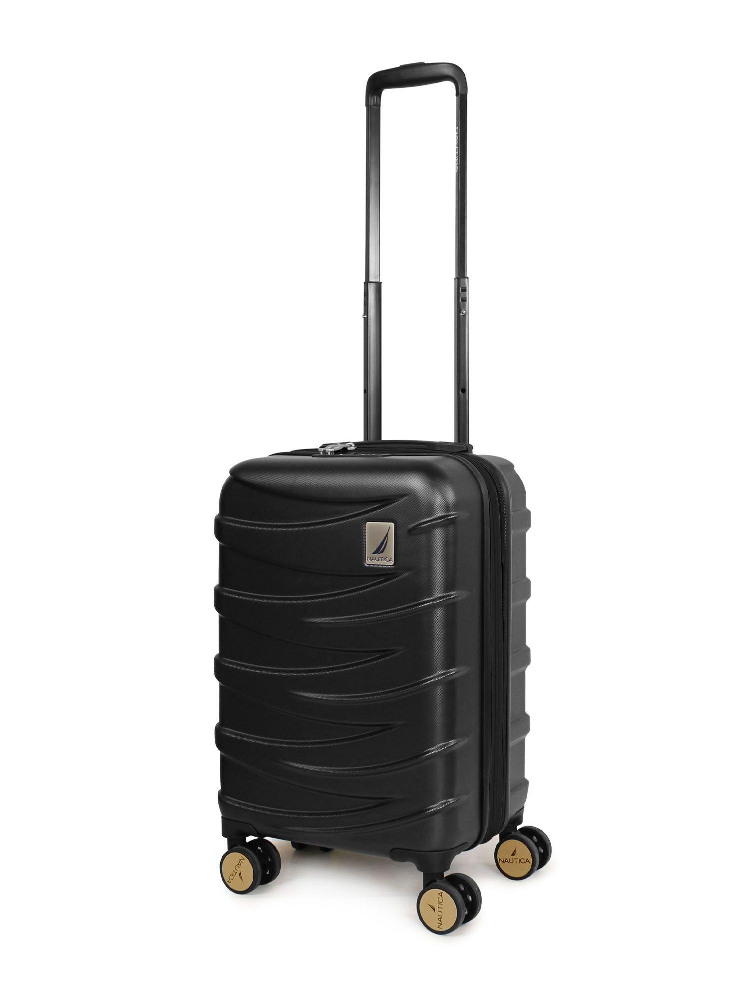 Pack Maleta de cabina Mónaco 10kg negro + Kit de sueño Nautica-1