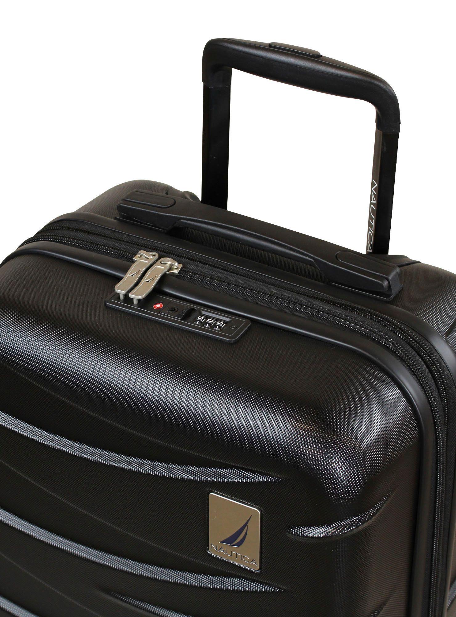 Pack Maleta de cabina Mónaco 10kg negro + Kit de sueño Nautica-3