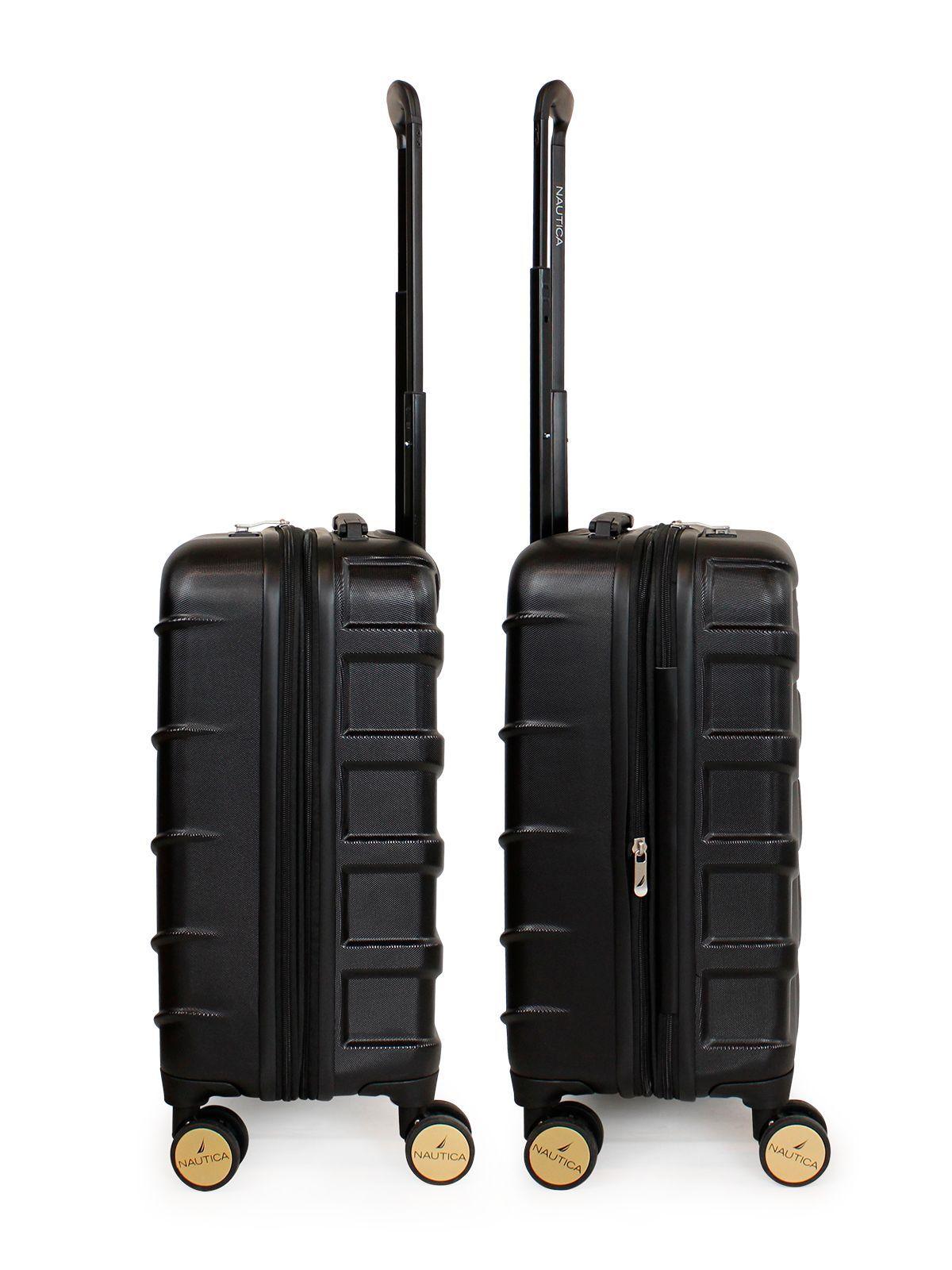 Pack Maleta de cabina Mónaco 10kg negro + Kit de sueño Nautica-4