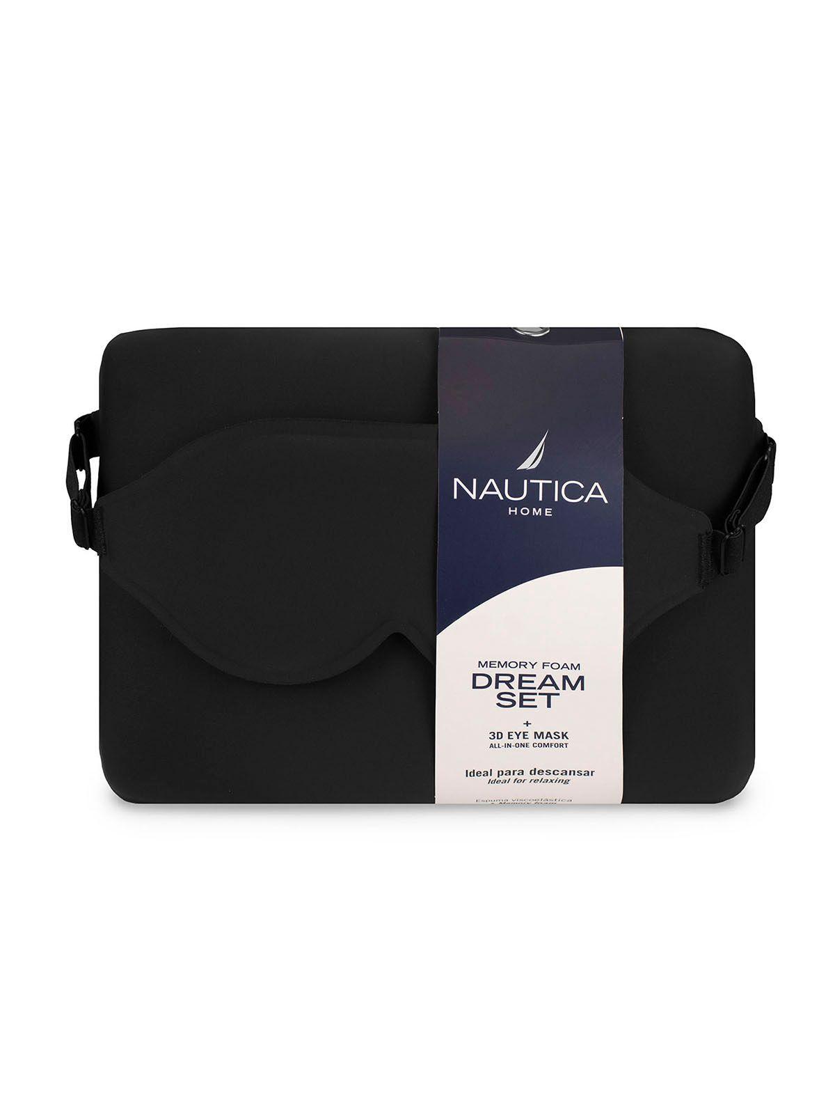 Pack Maleta de cabina Mónaco 10kg negro + Kit de sueño Nautica-5